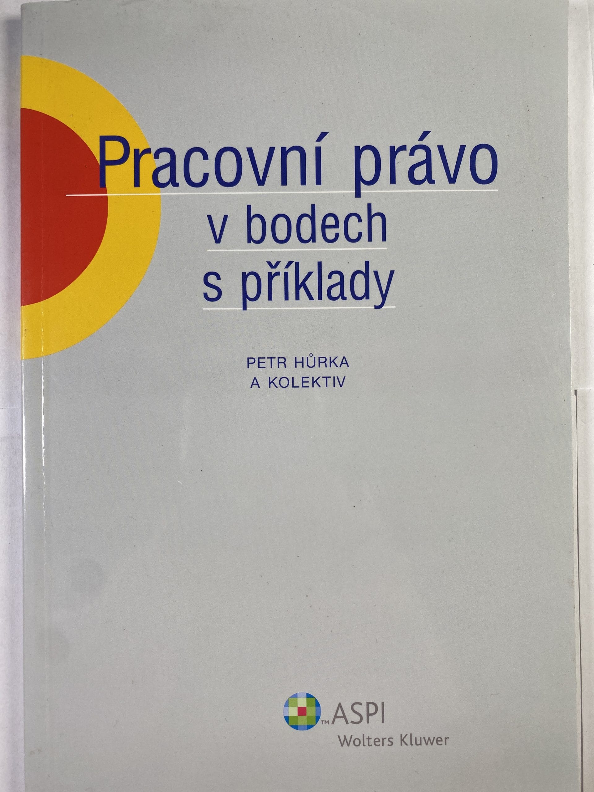 Levně Pracovní právo v bodech s příklady Měkká (2008)