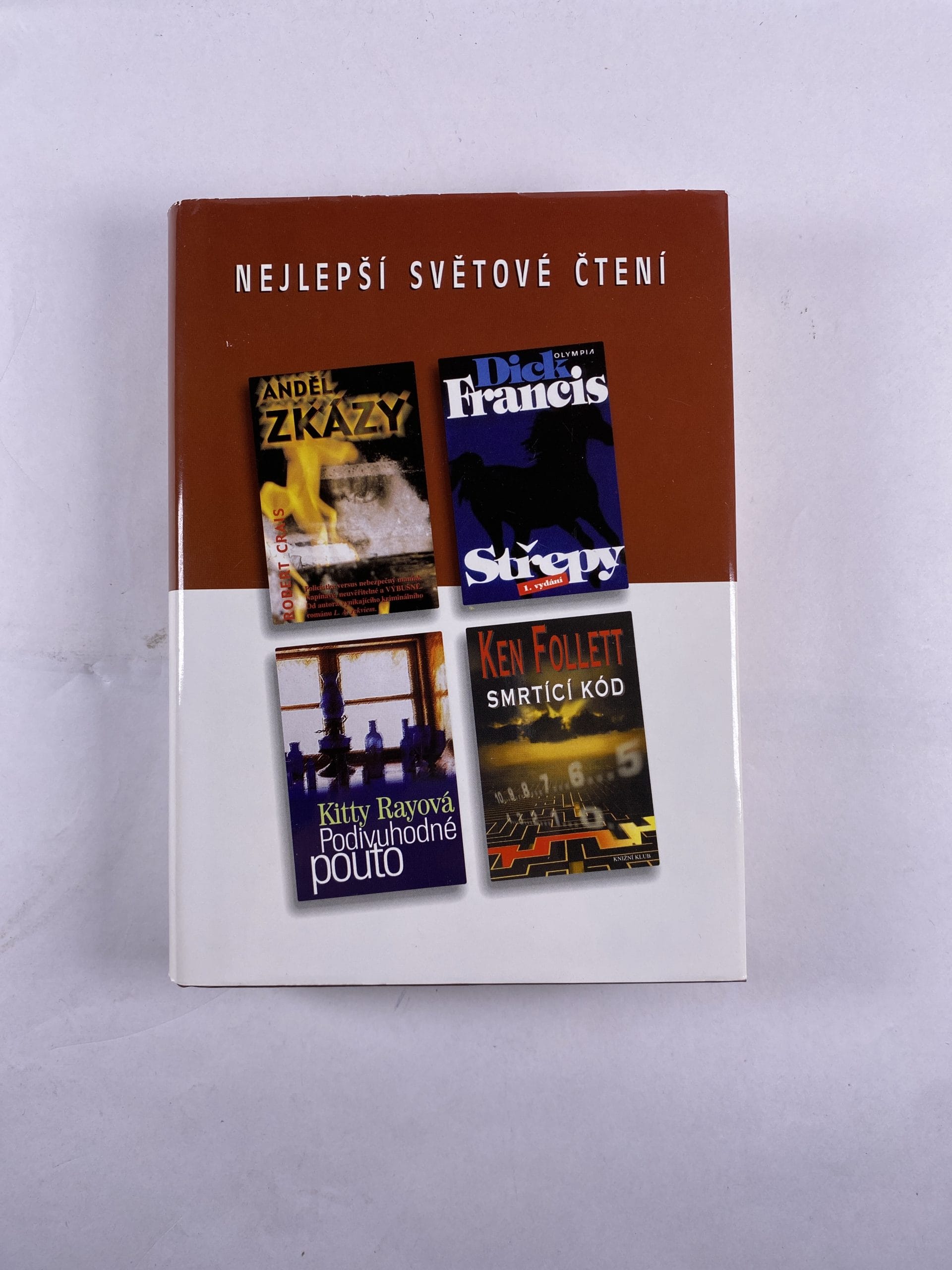 Levně Nejlepší světové čtení: Smrtící kód; Podivuhodné pouto; Střepy; Anděl zkázy Pevná 3
