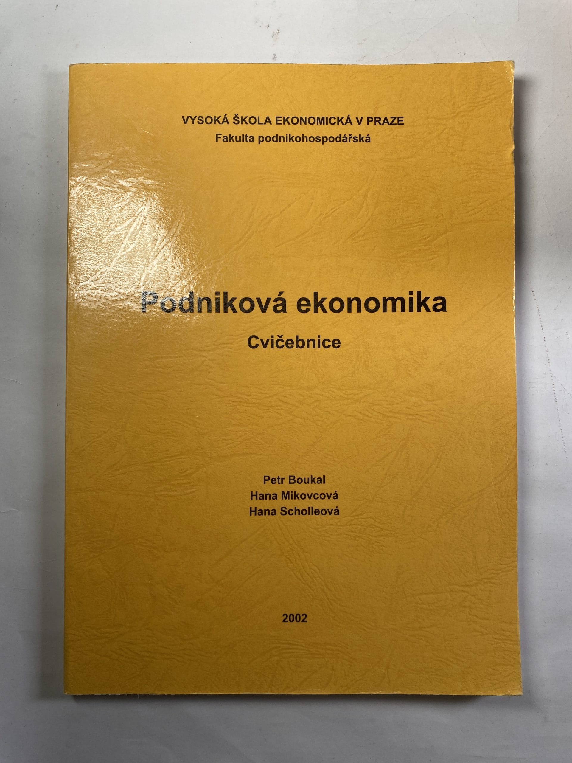 Levně Podniková ekonomika: cvičebnice