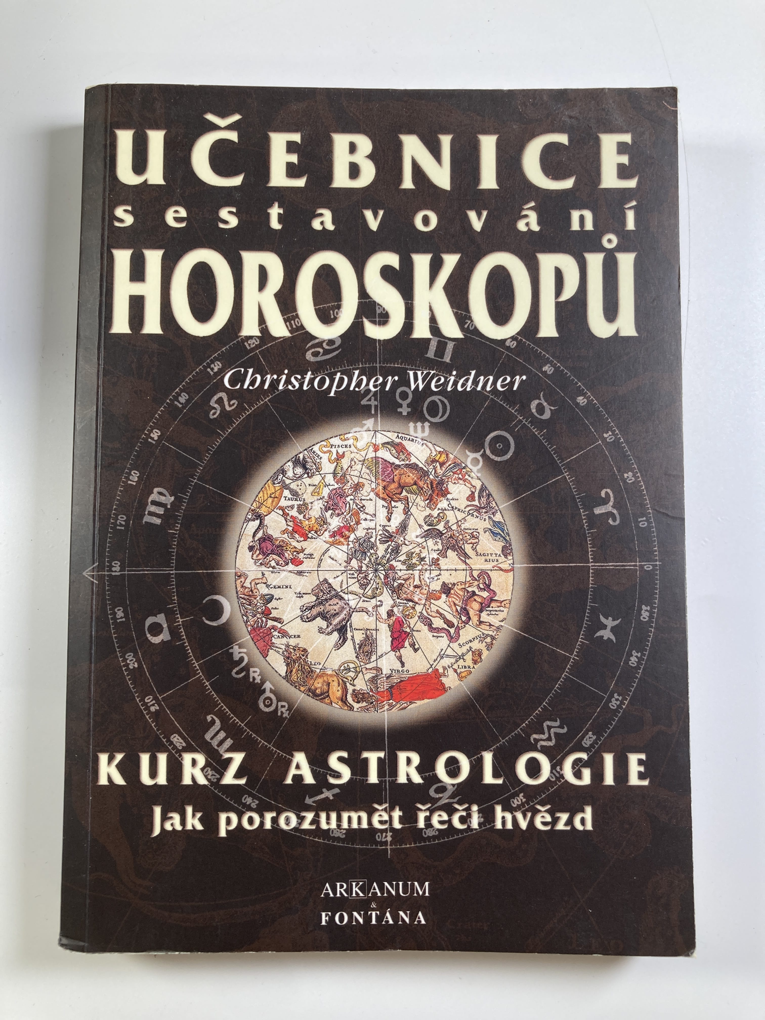 Levně Učebnice sestavování horoskopu