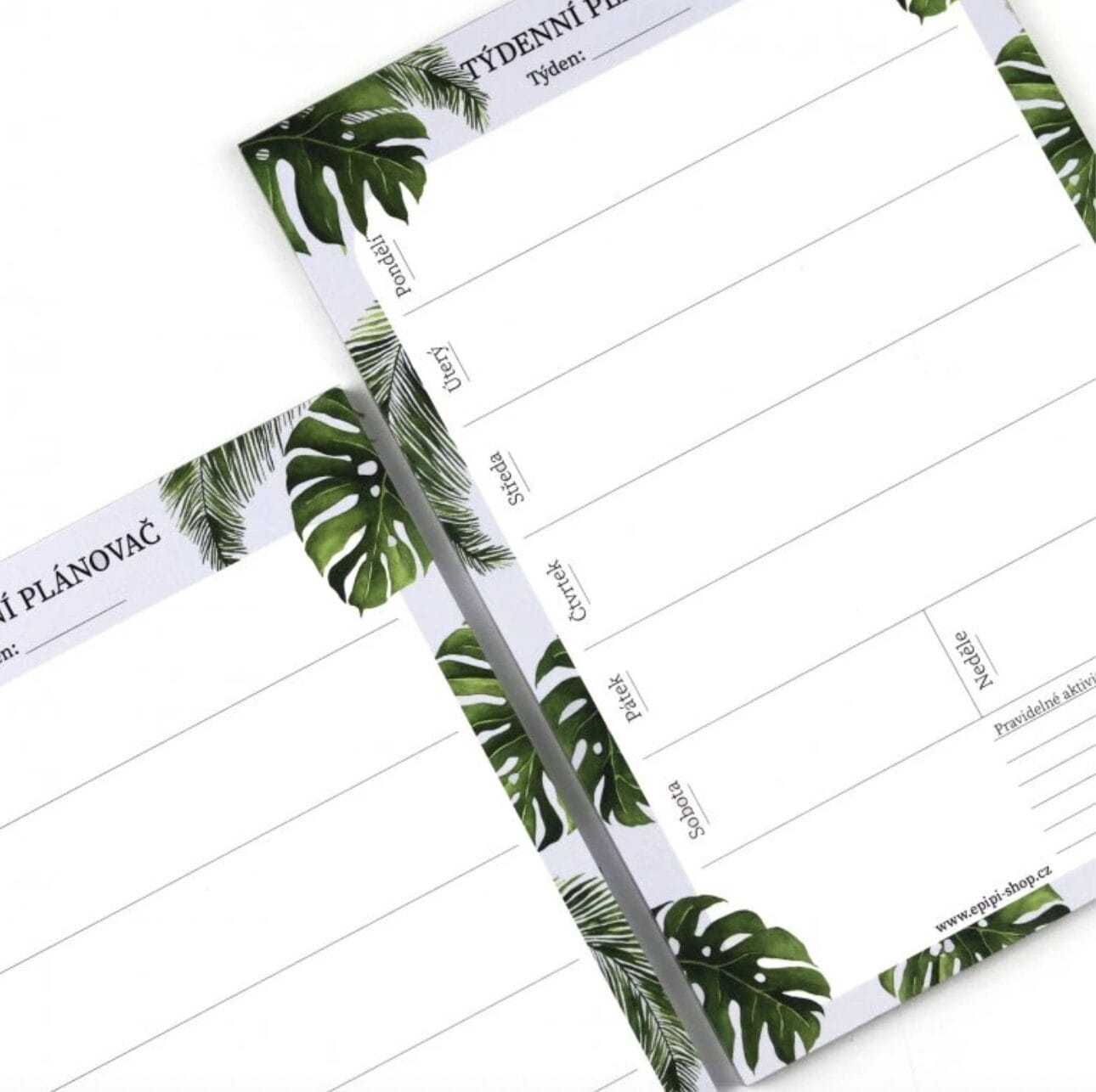 Levně Týdenní plánovač A5 - Tropical