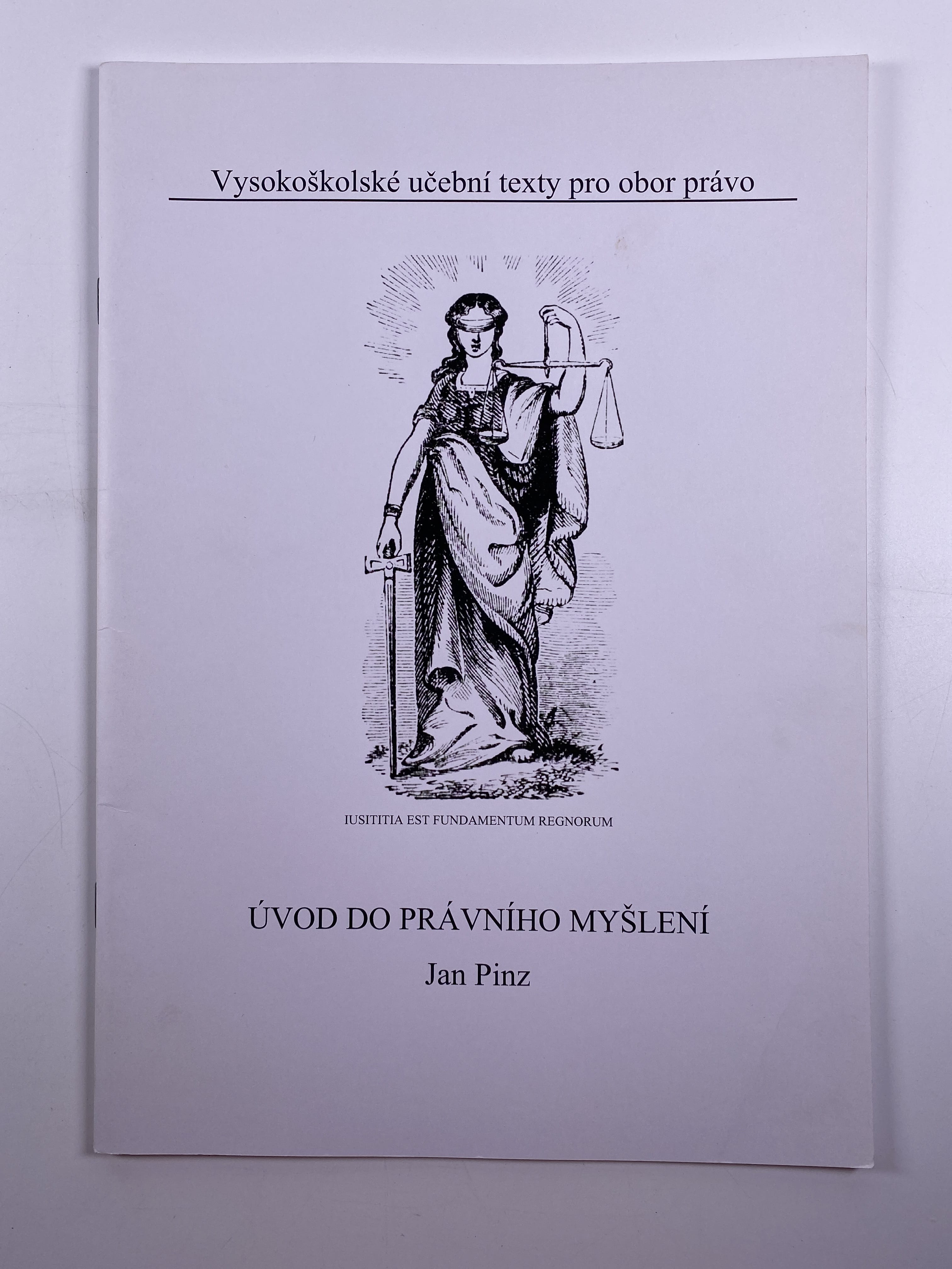 Levně Úvod do právního myšlení - Jan Pinz