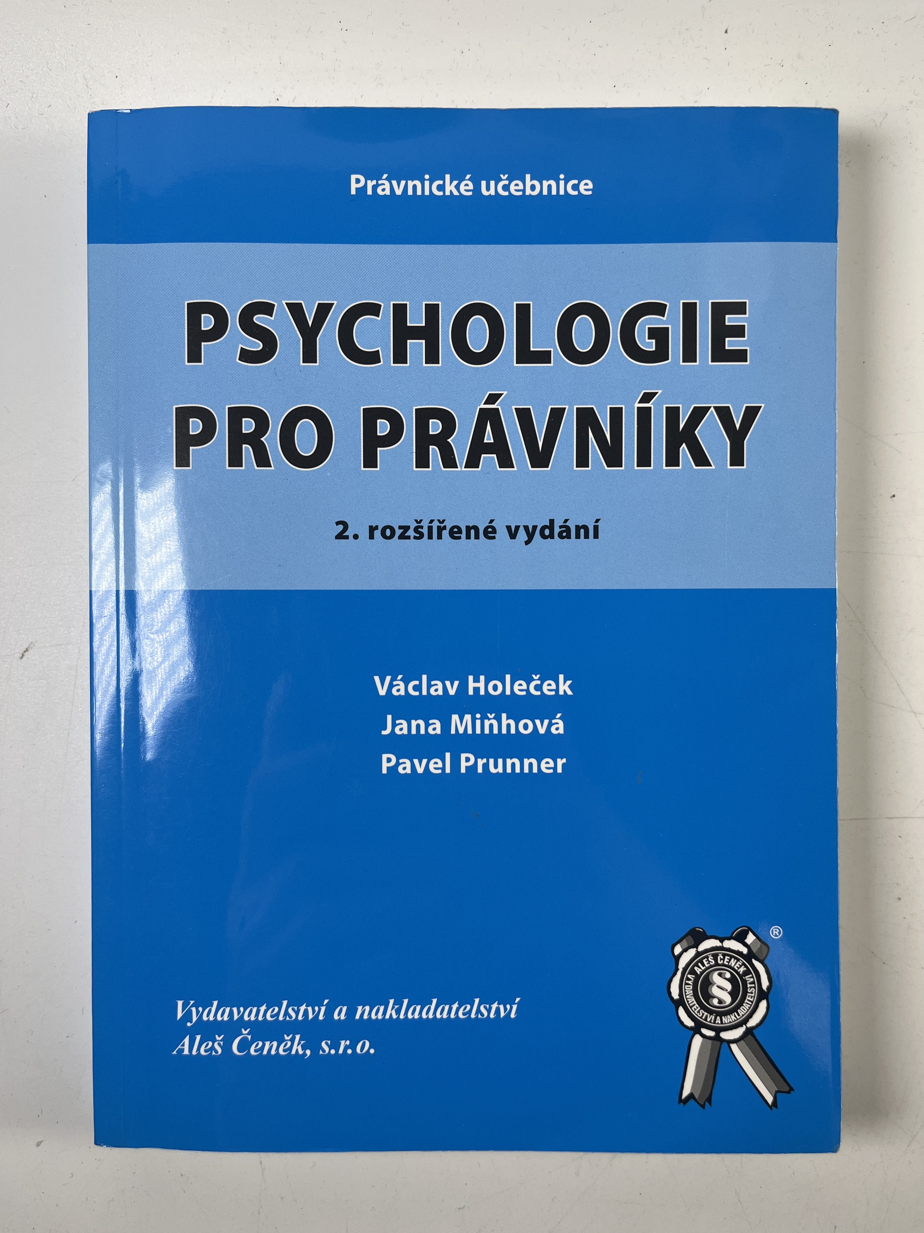 Psychologie pro právníky Měkká (2003)
