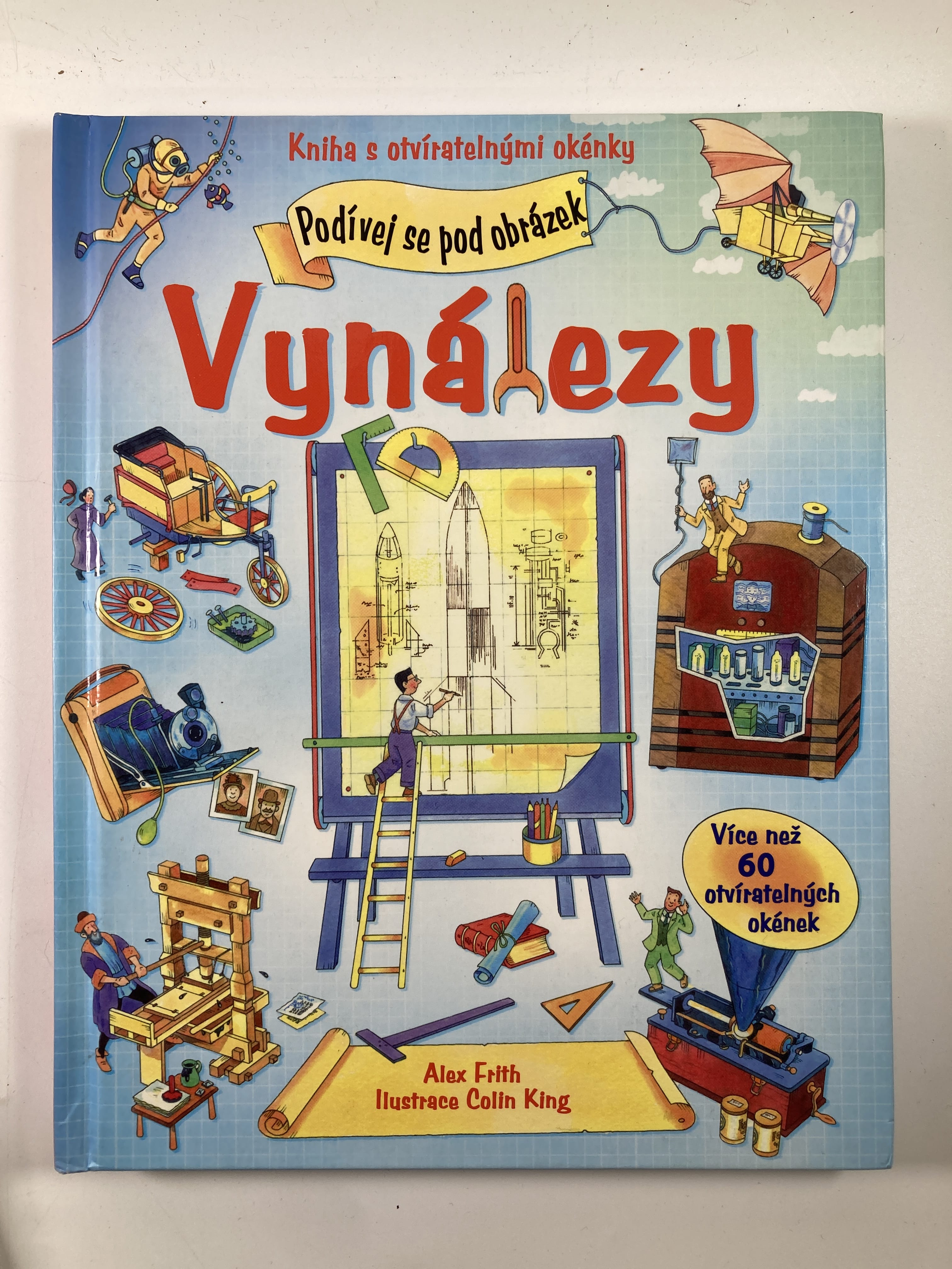 Levně Vynálezy: kniha s otvíratelnými okénky