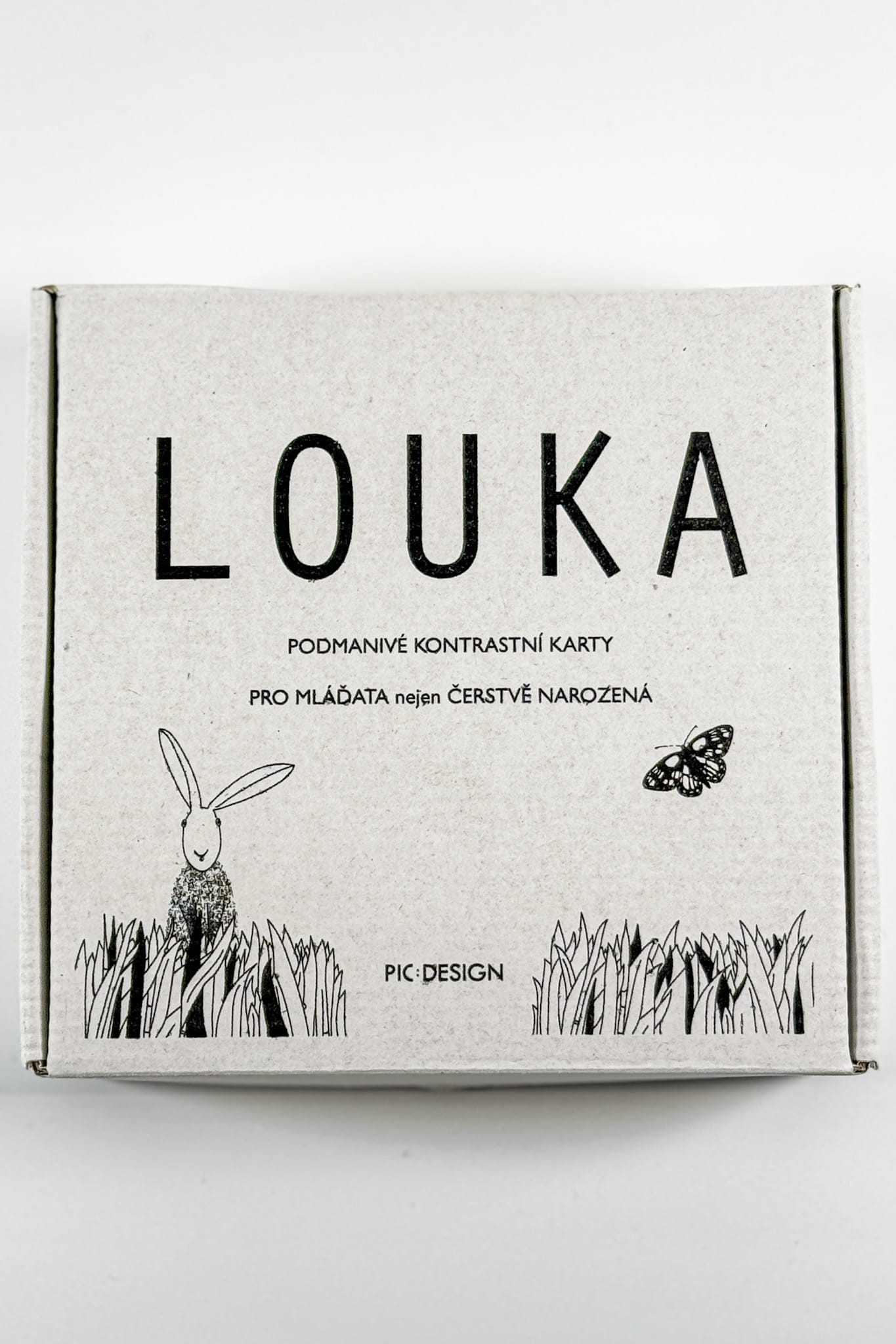 Levně Kontrastní karty Louka