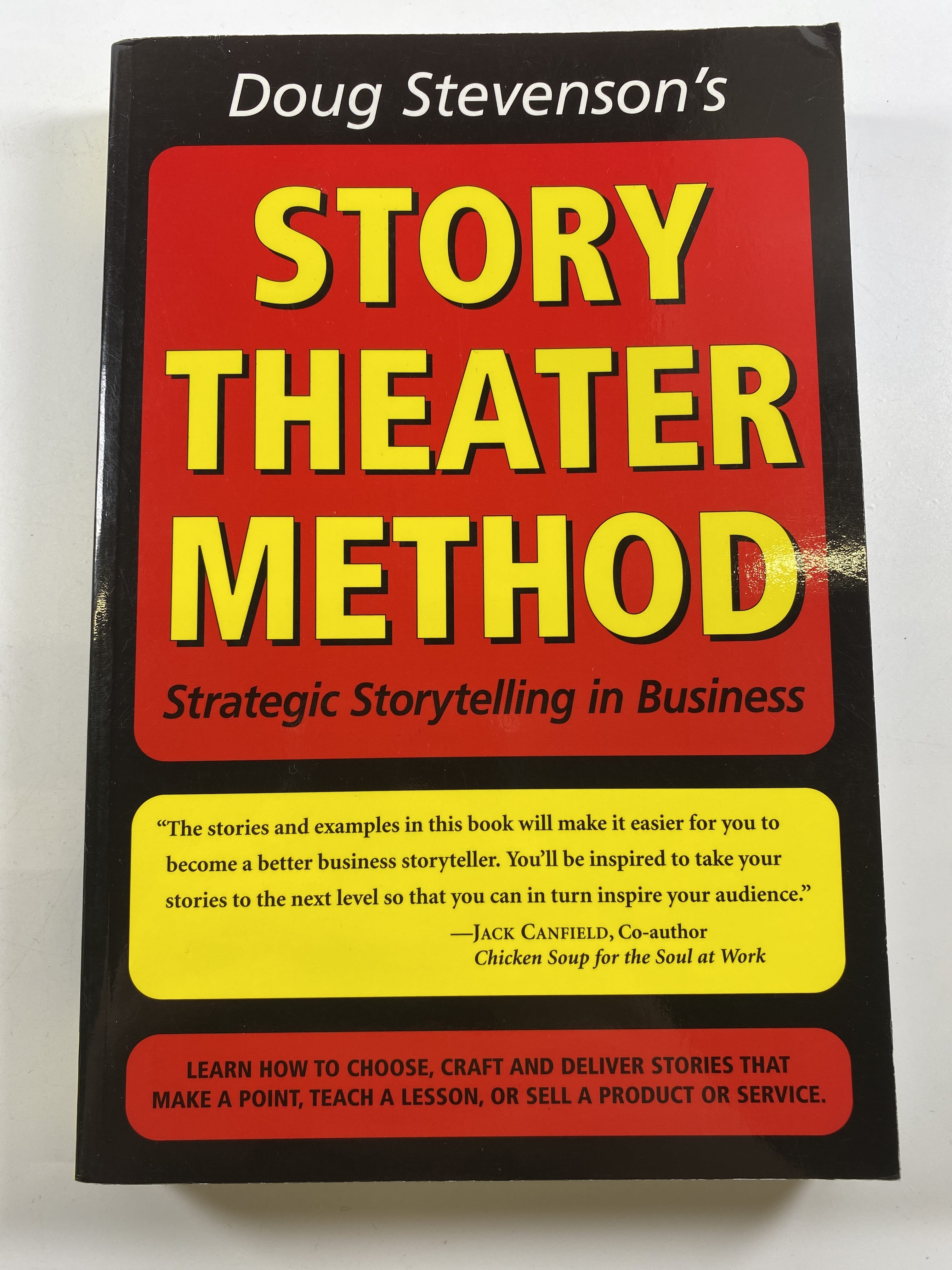 Levně Doug Stevenson's Story theater method - strategic storytelling in Business