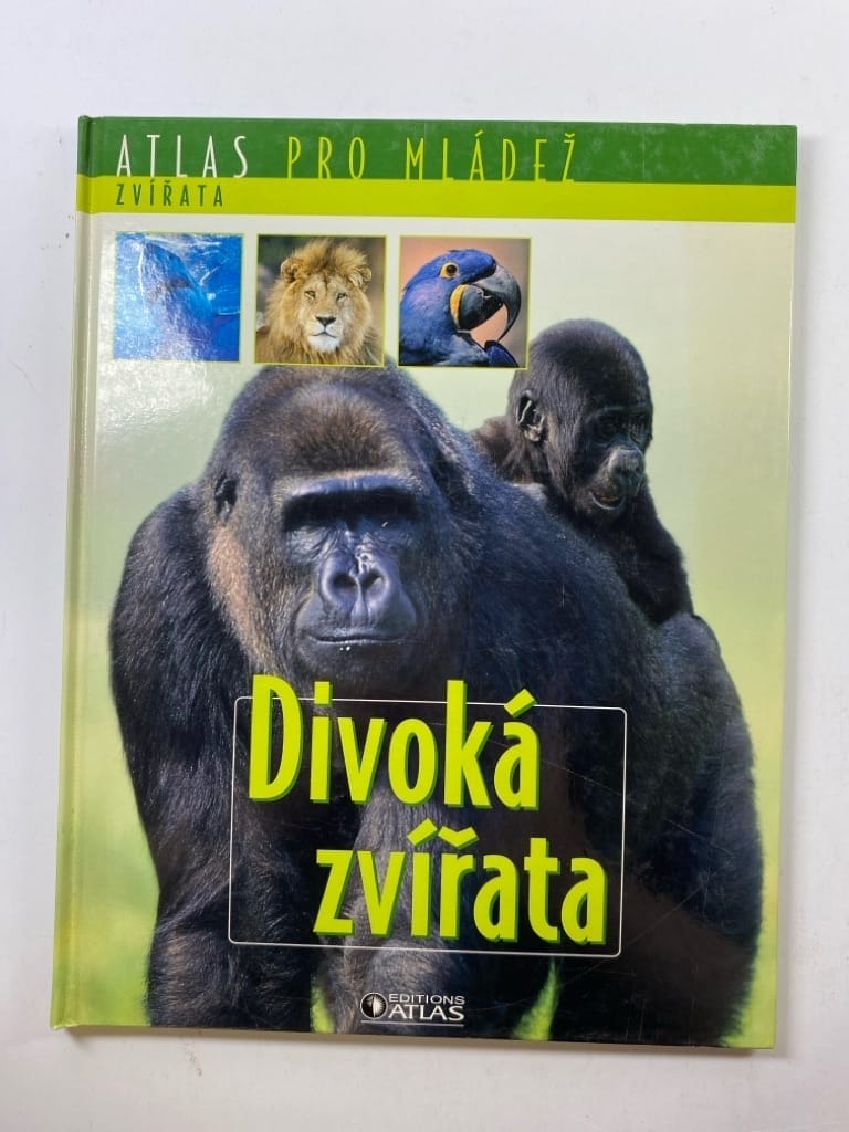 Levně Atlas pro mládež: Divoká zvířata Měkká