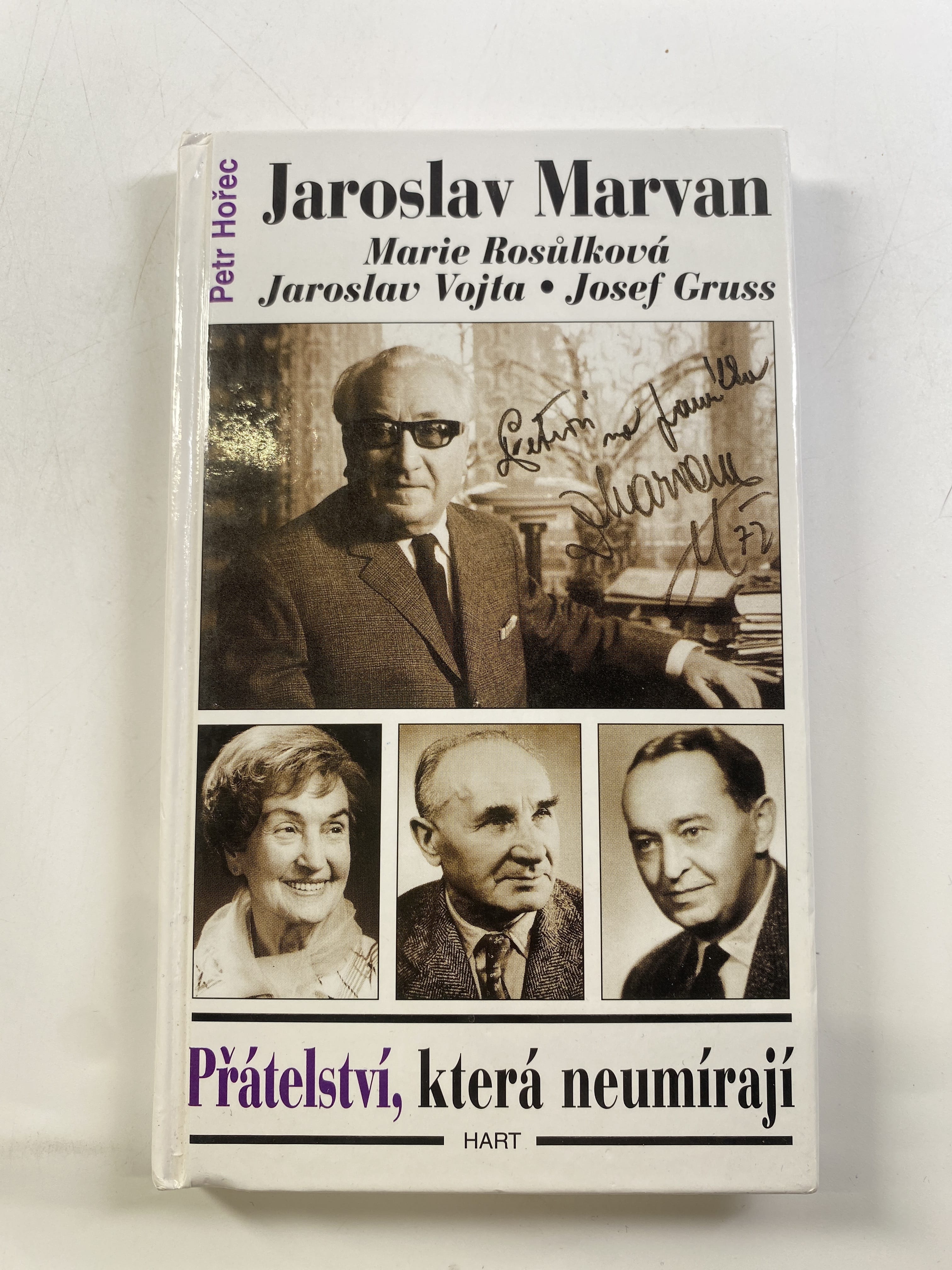 Levně Přátelství, která neumírají - Jaroslav Marvan, Marie Rosůlková, Jaroslav Vojta, Josef Gruss (3)