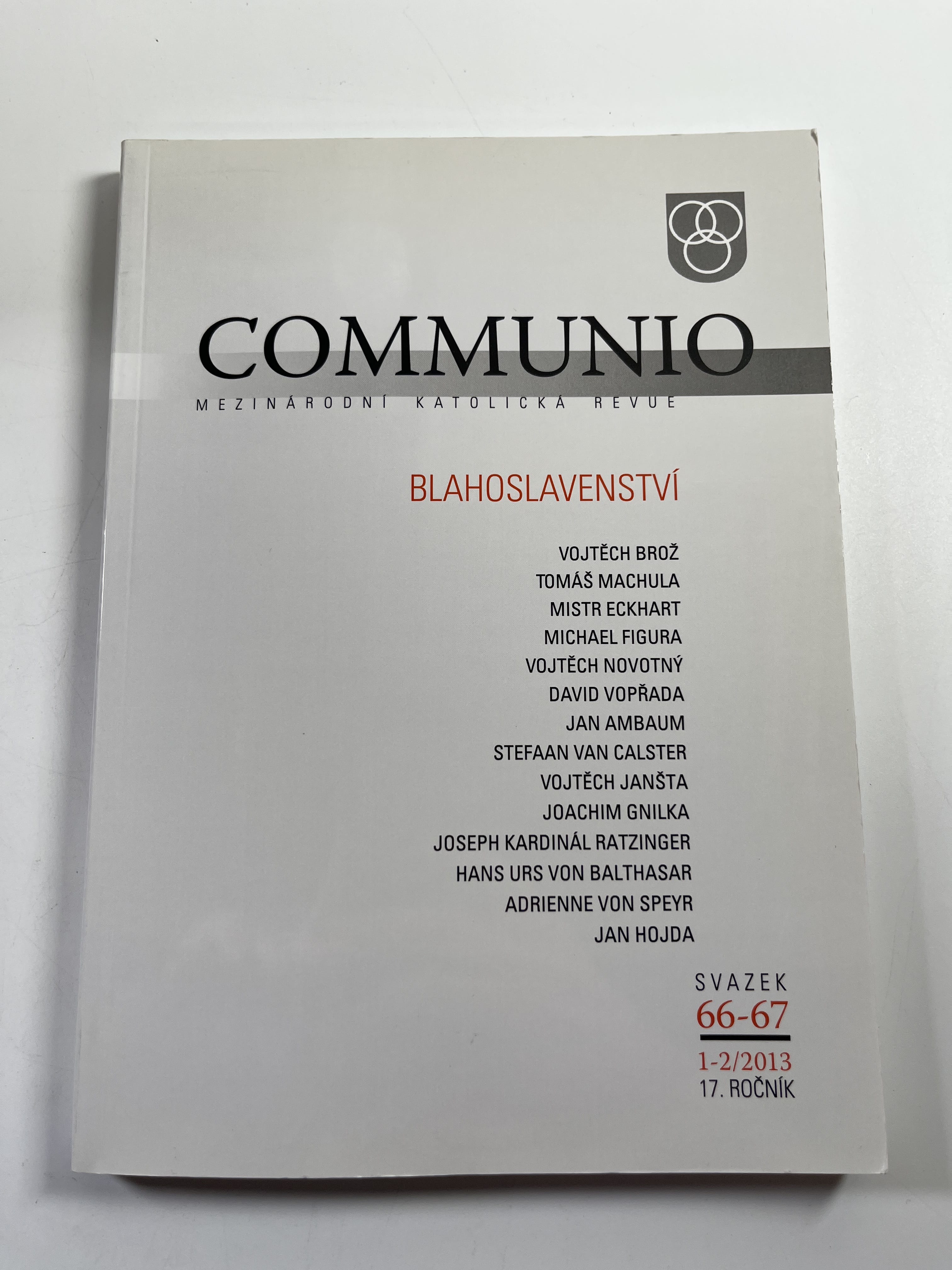 Communio - Mezinárodní katolická revue