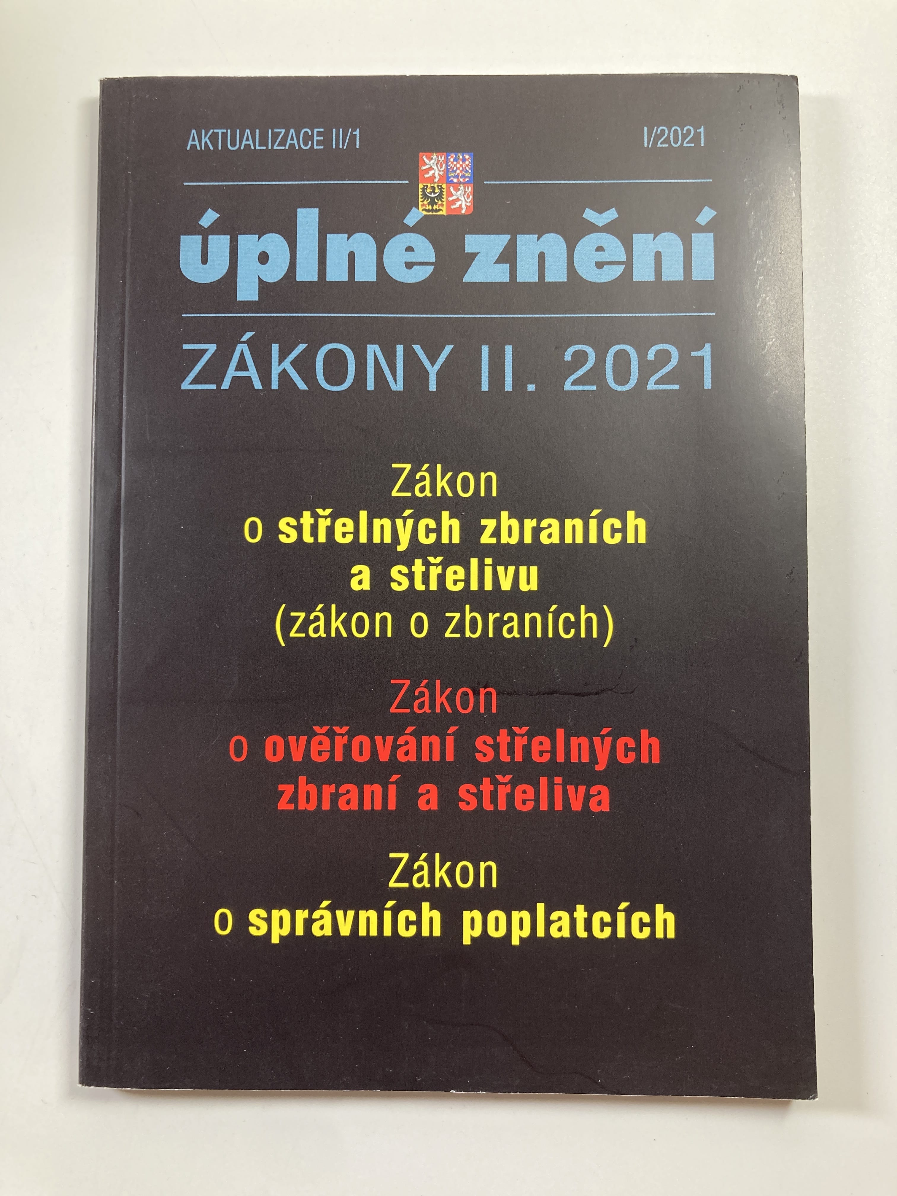 Levně úplné znění - zákony II. 2021
