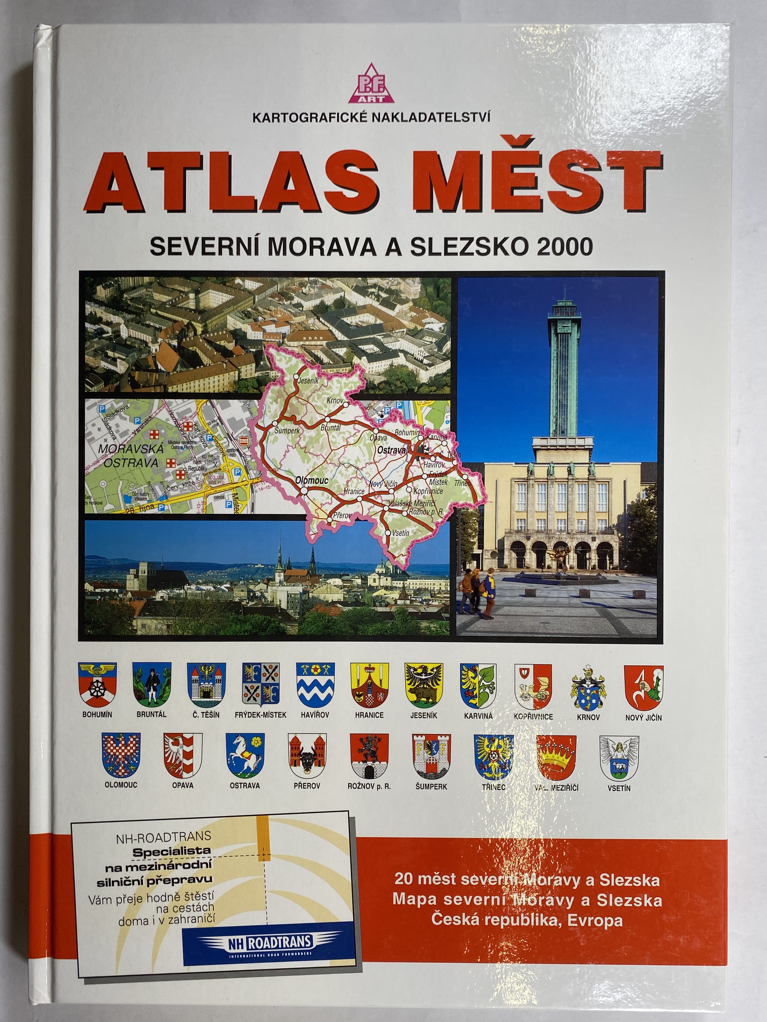 Levně Atlas měst - Severní Morava a Slezsko 2000