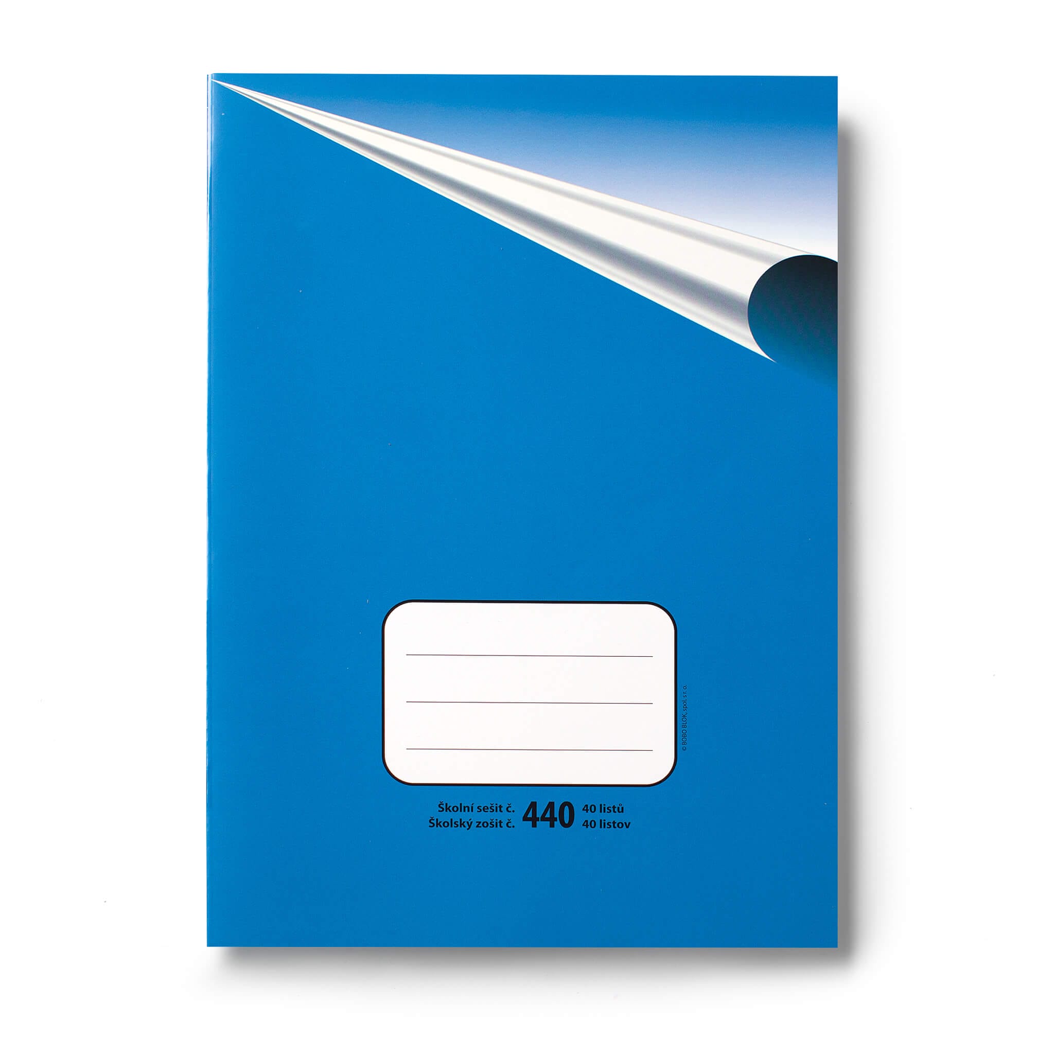 Školní sešit 440, čistý