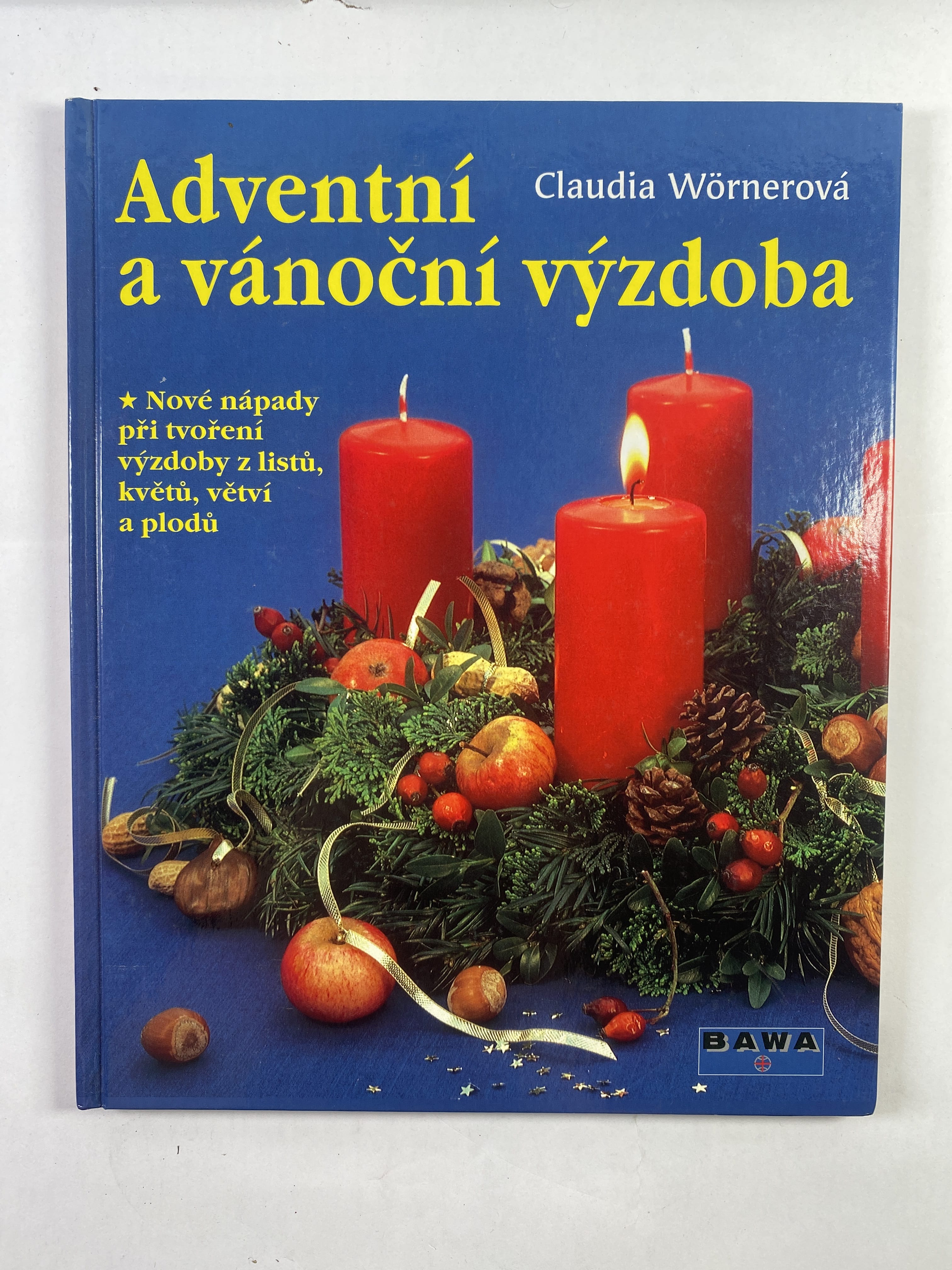 Levně Adventní a vánoční výzdoba: nové nápady při tvoření výzdoby z listů, květů, větví a plodů