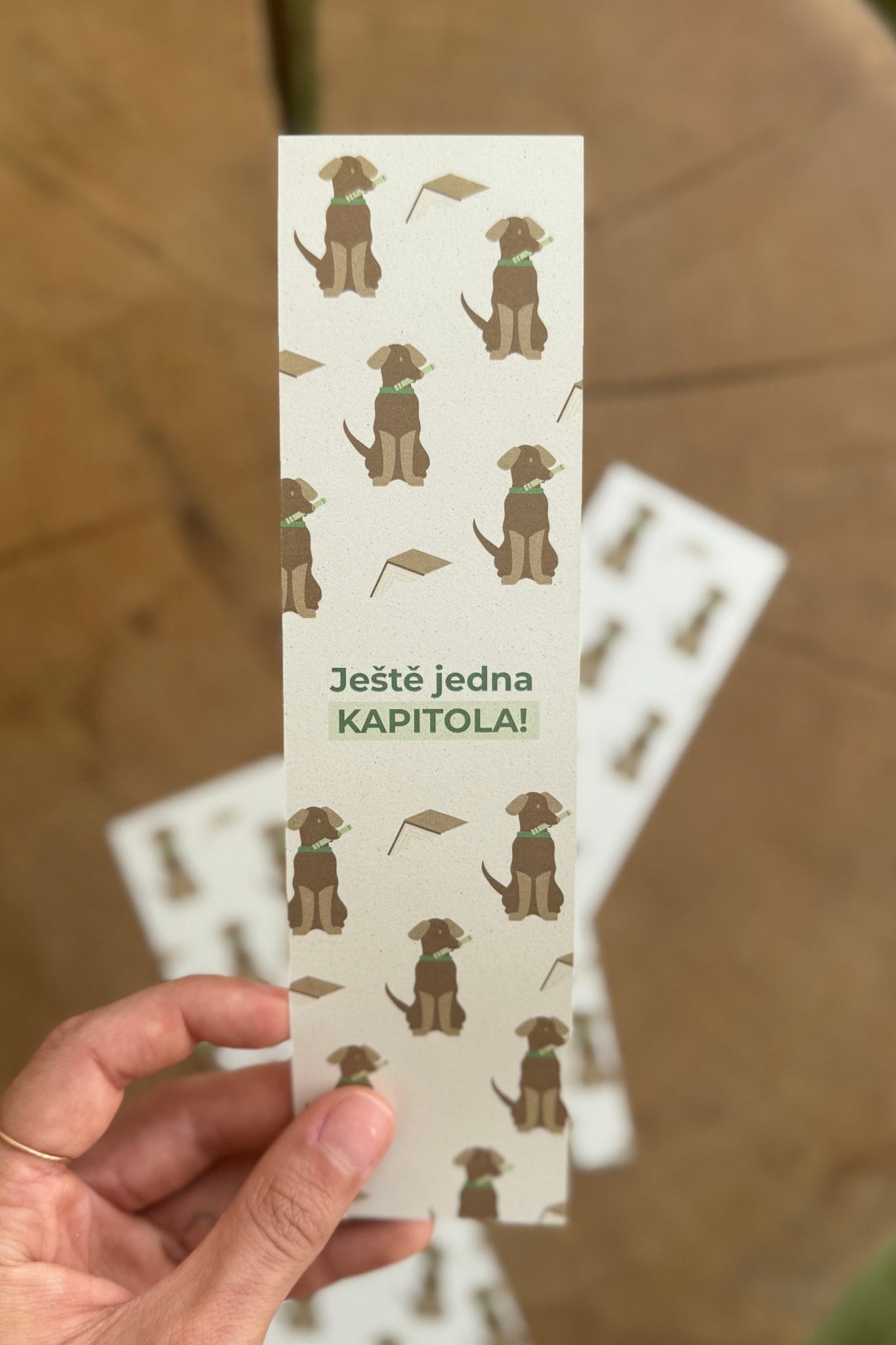 Záložka Pes Ještě jedna kapitola