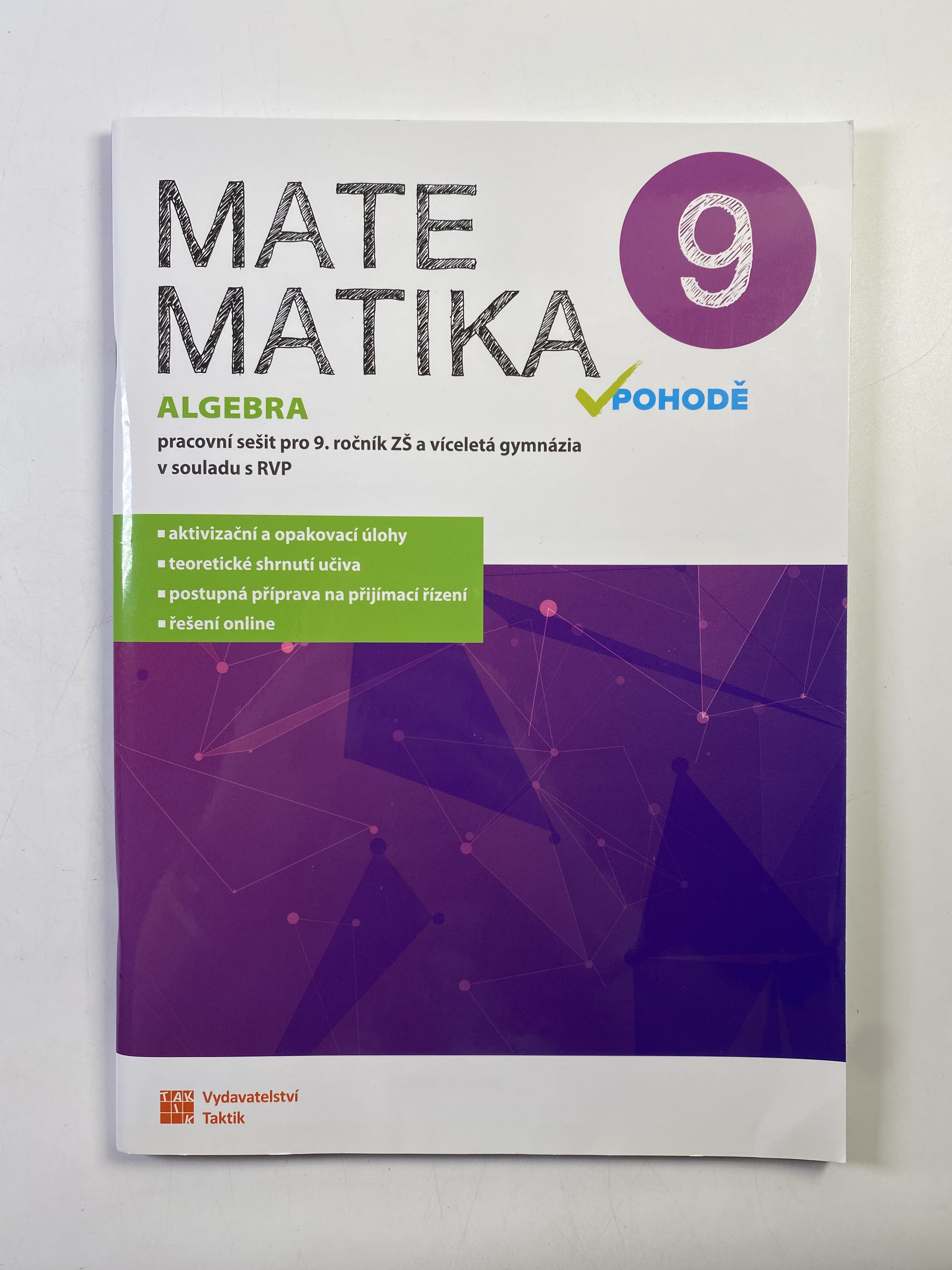 Levně Matematika v pohodě: 9. - Algebra - pracovní sešit pro 9. ročník