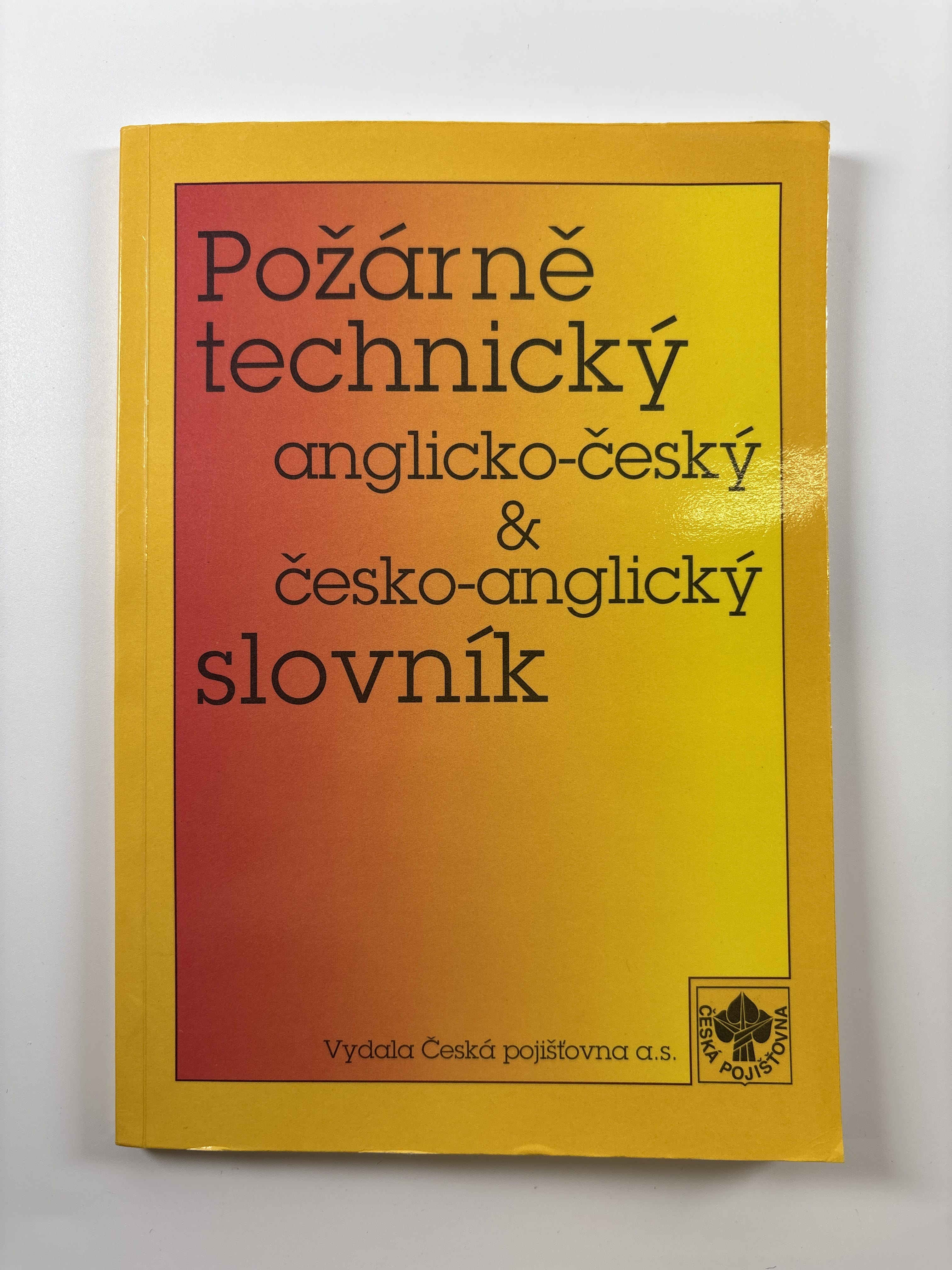 Levně Anglicko-český a česko-anglický požárně technický slovník