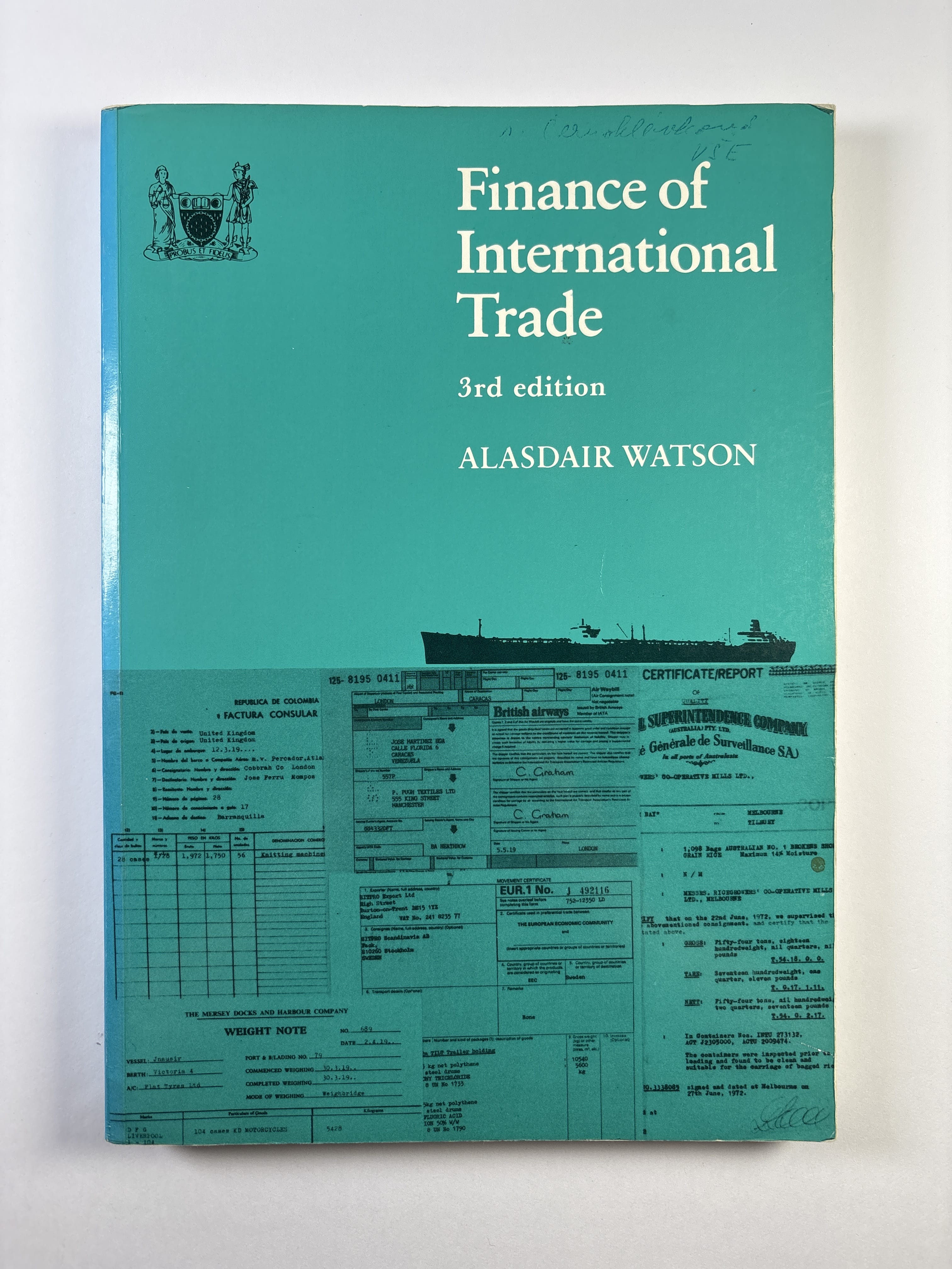 Finance of International Trade Pevná 1985