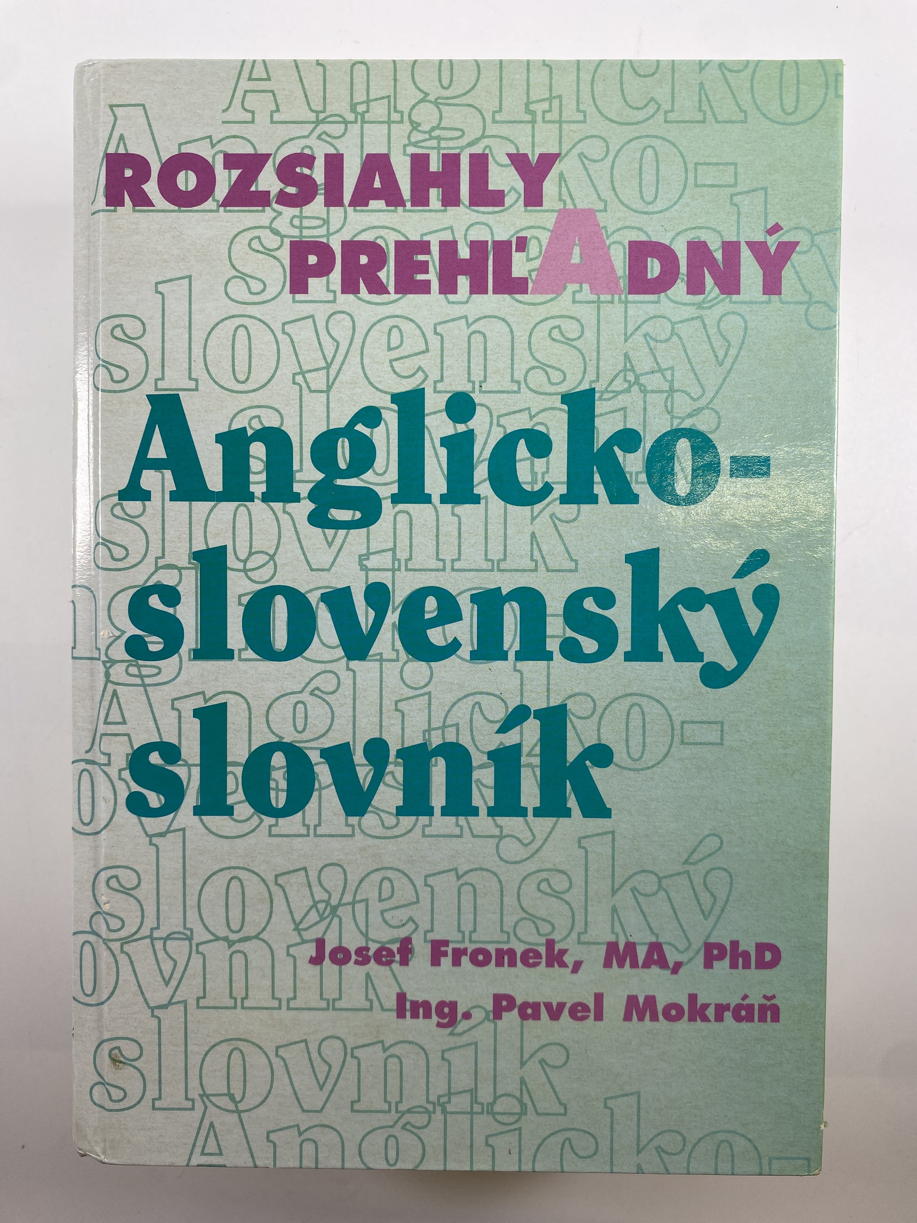 Levně Rozsiahly prehľadný Anglicko-slovenský slovník