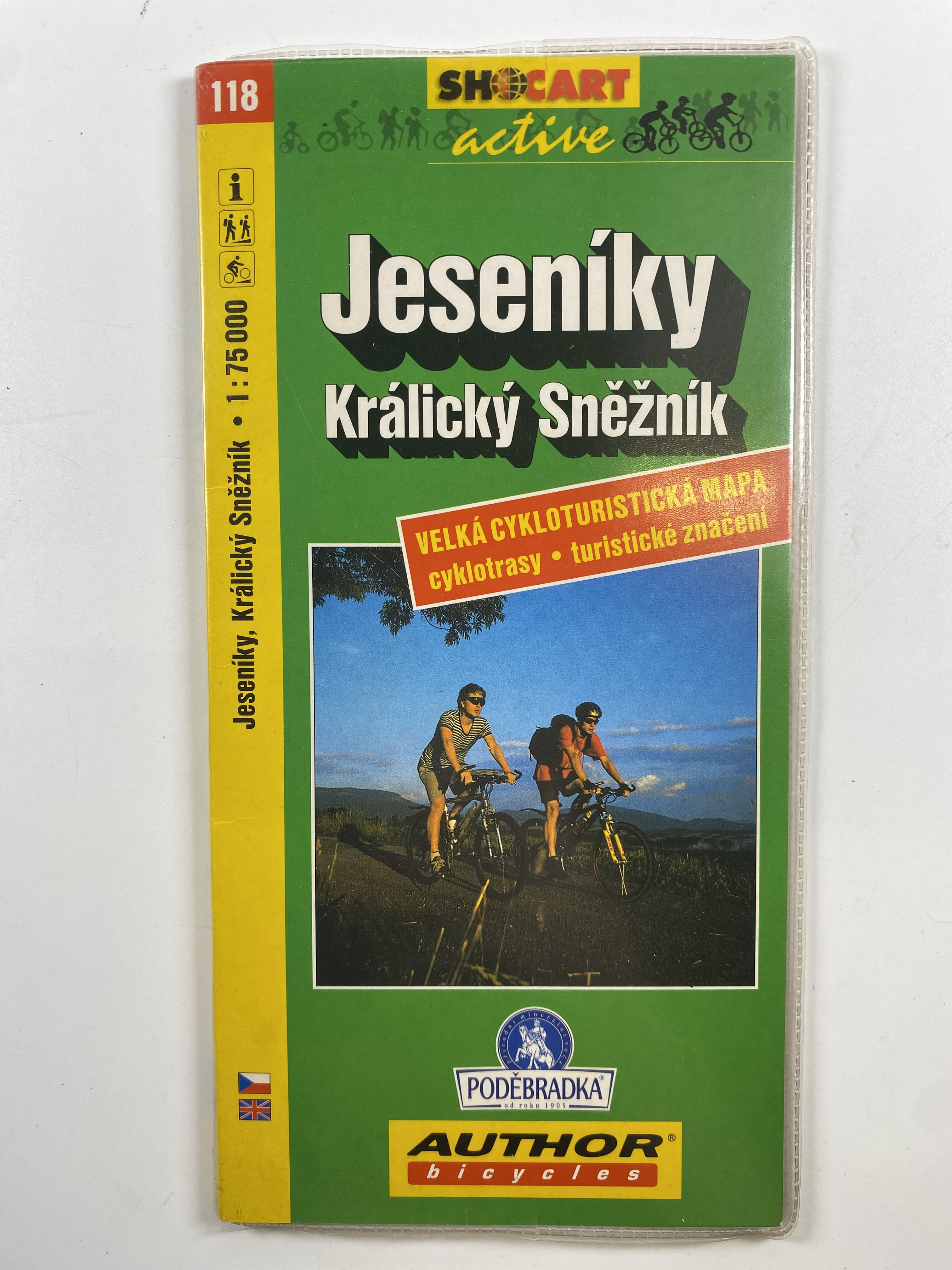 Levně Jeseníky, Králický Sněžník: velká cykloturistická mapa : 1:75000