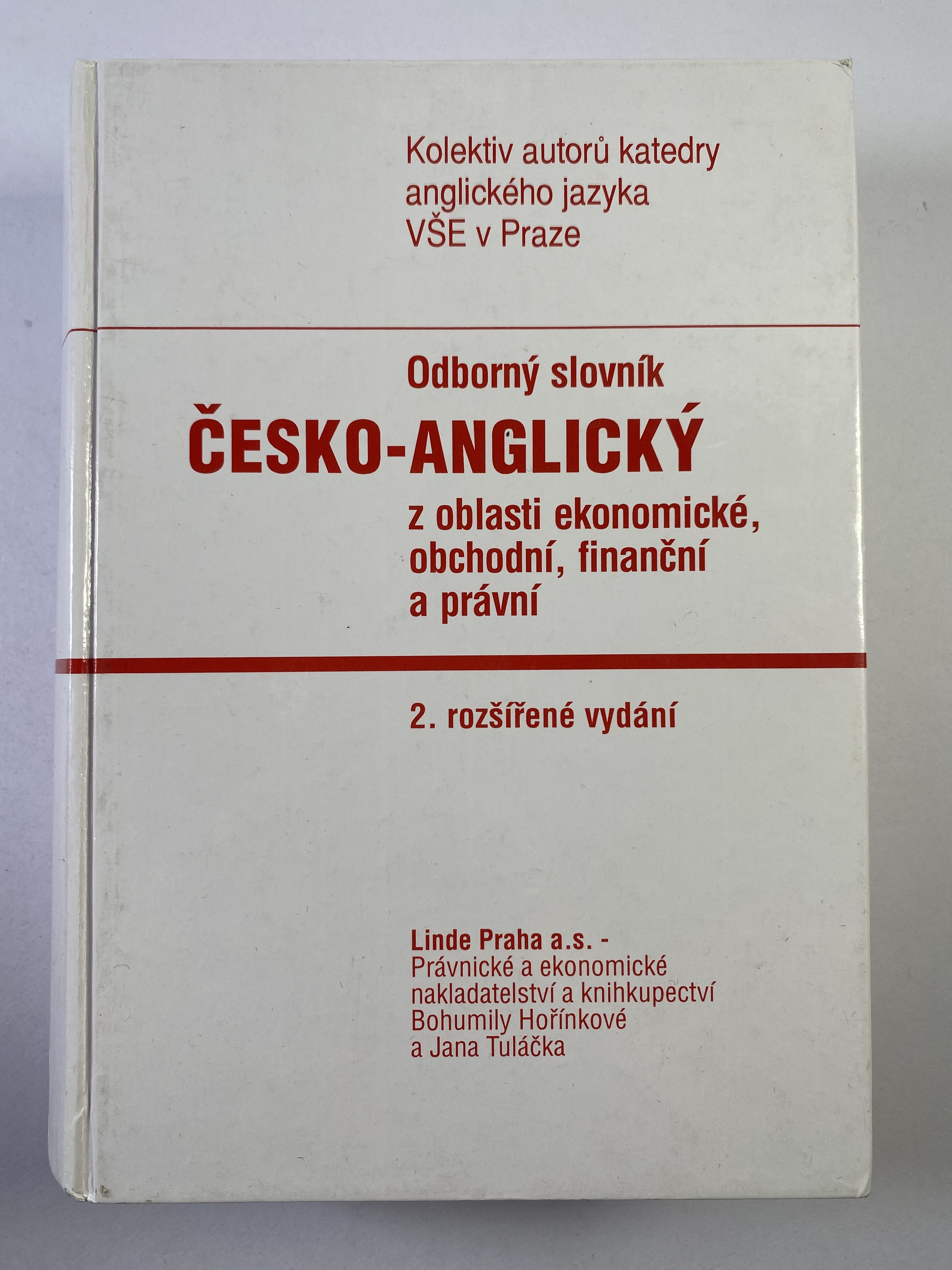 Levně Odborný anglicko-český slovník z oblasti ekonomické, obchodní, finanční a právní Pevná 1996