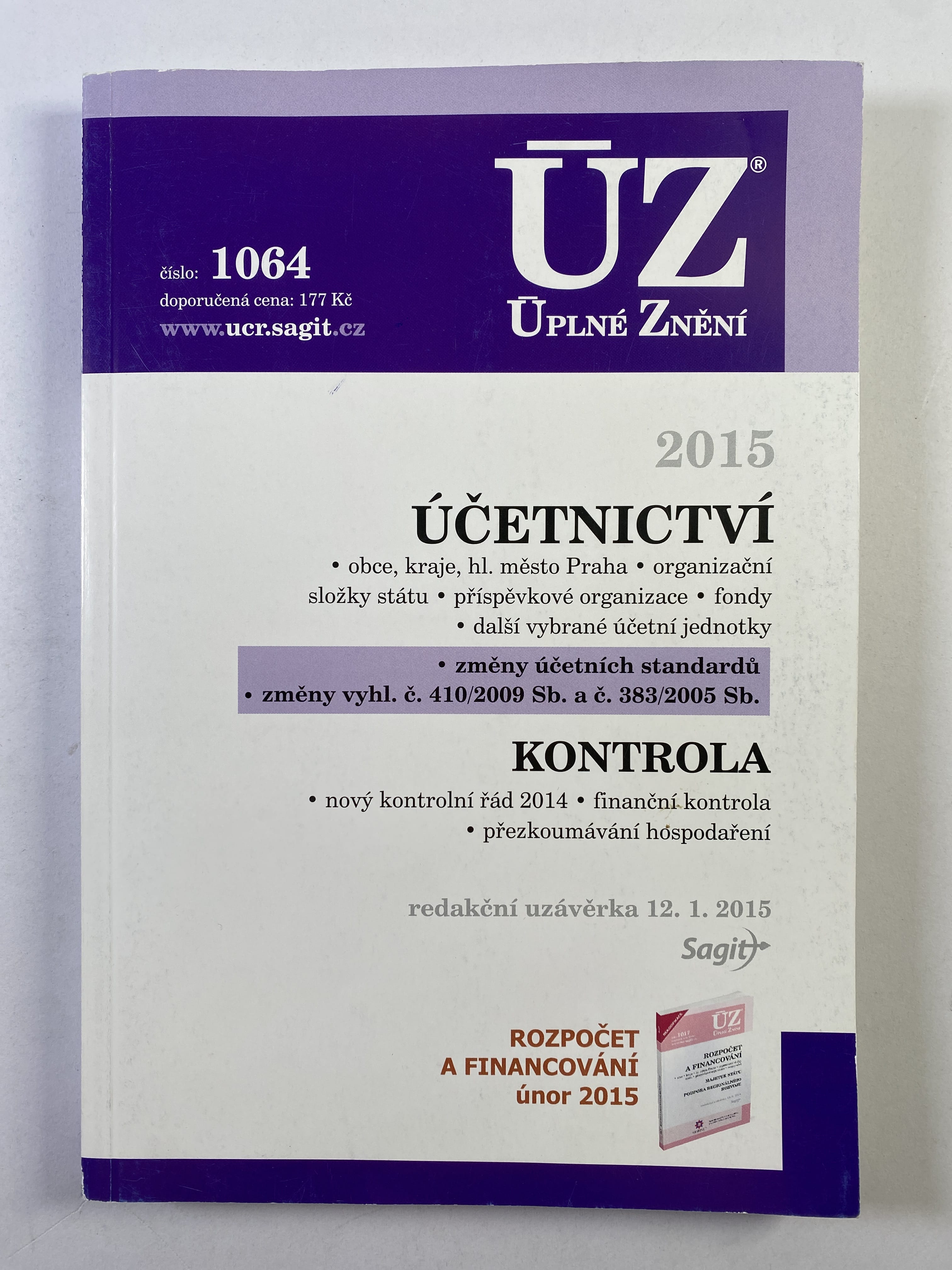 Levně ÚZ č. 1064 Účetnictví územních samosprávných celků