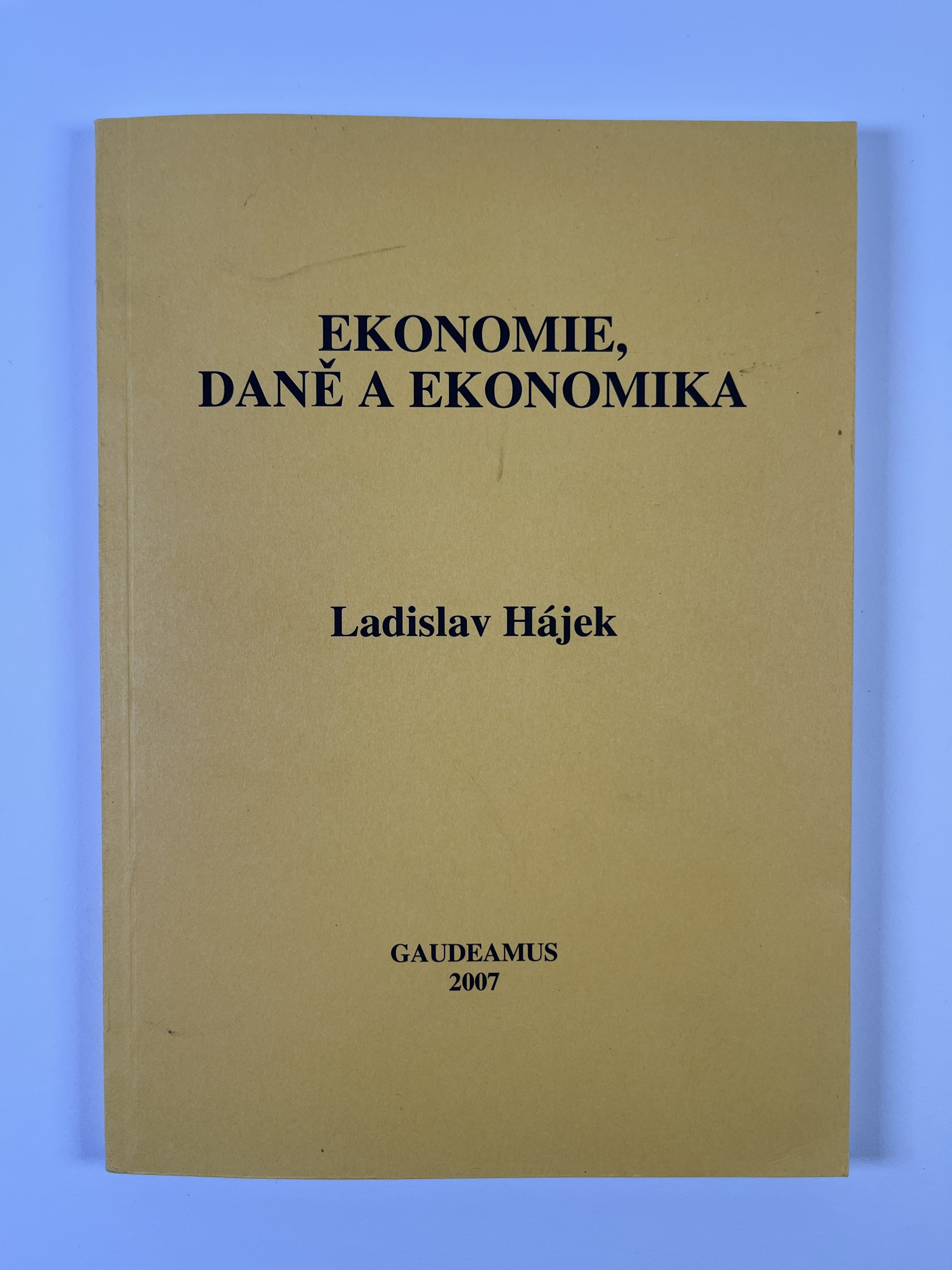 Levně Ekonomie, daně a ekonomika