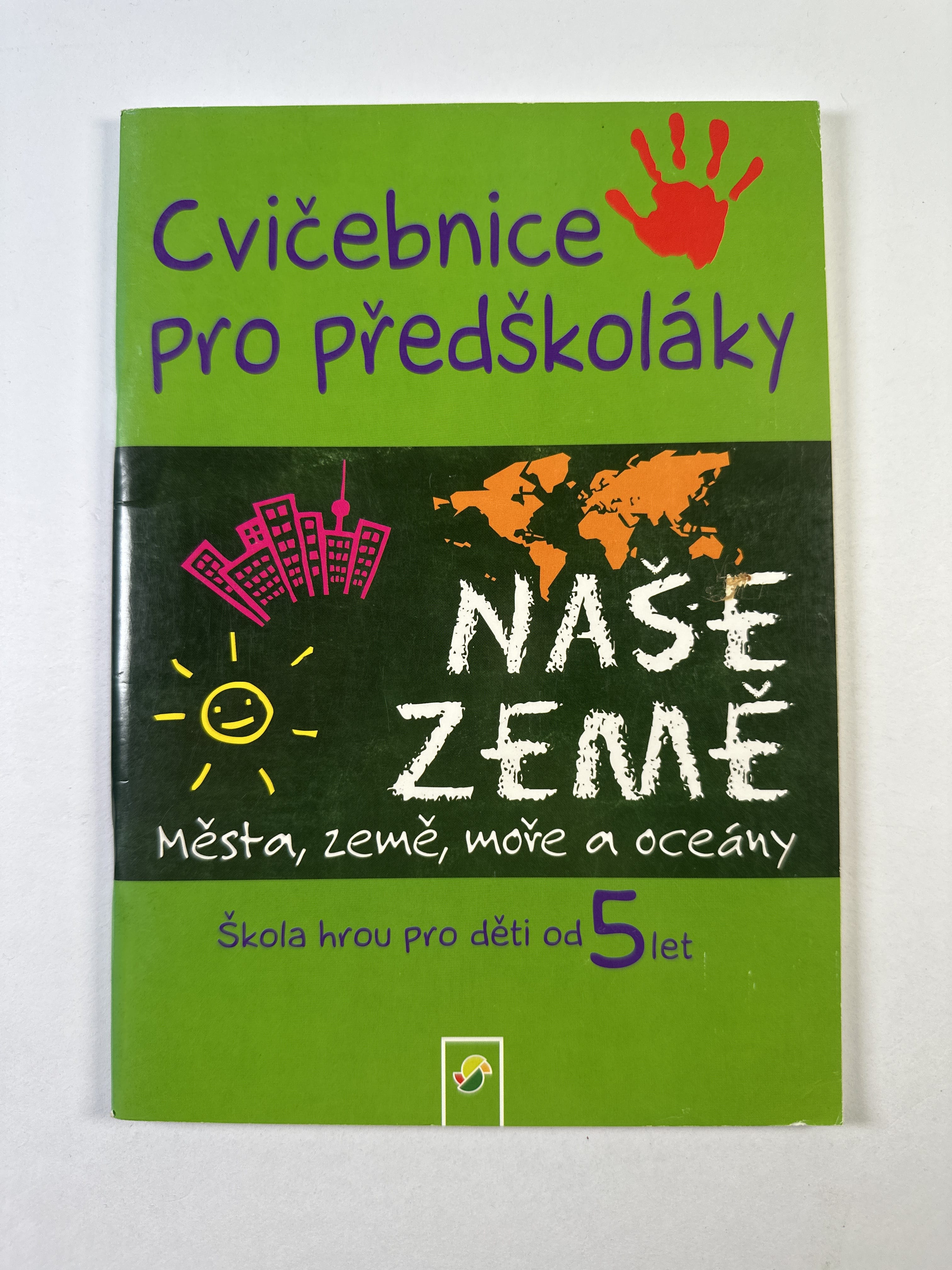 Levně Cvičebnice pro předškoláky : Naše země Měkká 2