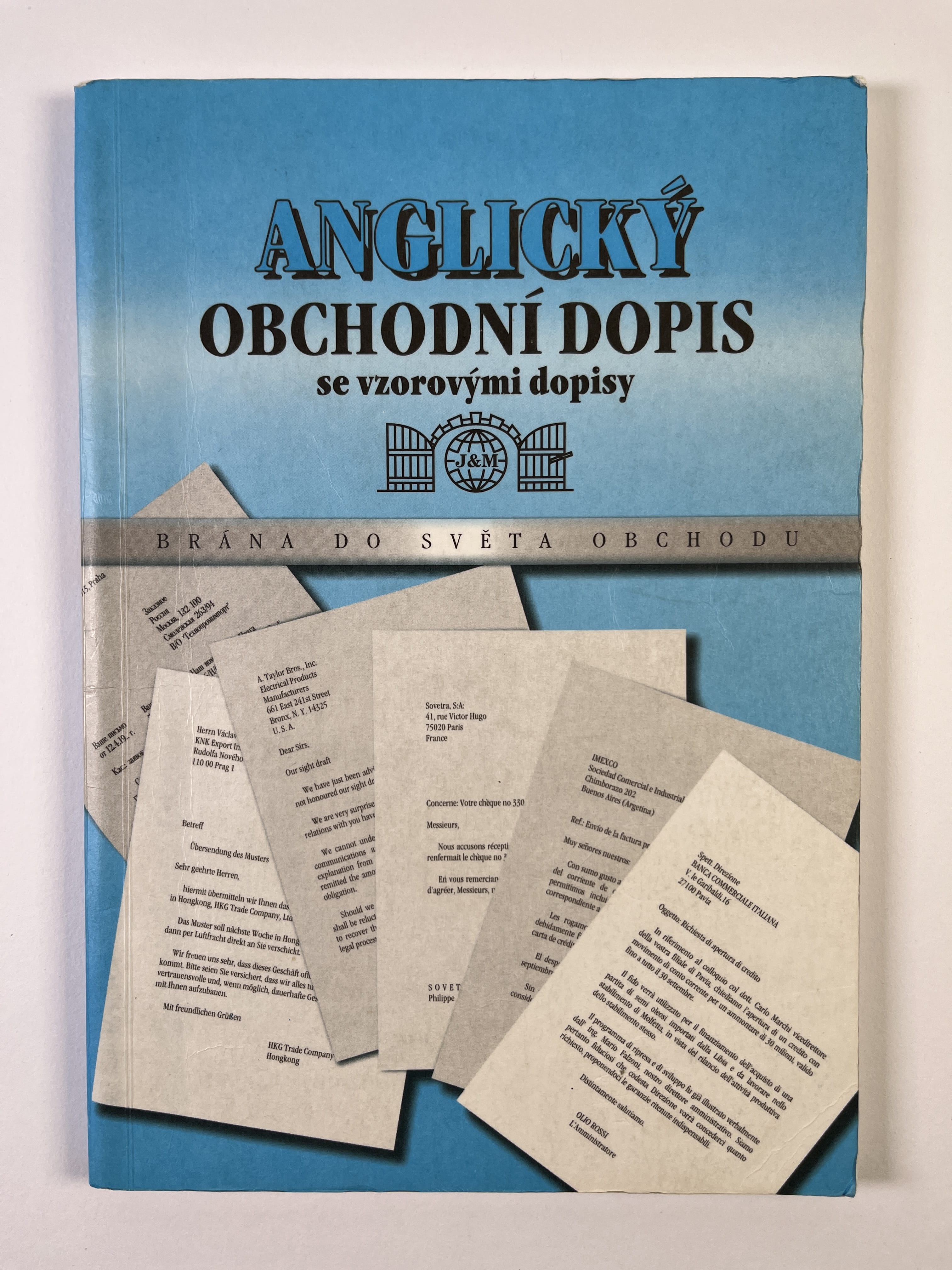 Anglický obchodní dopis se vzorovými dopisy Pevná