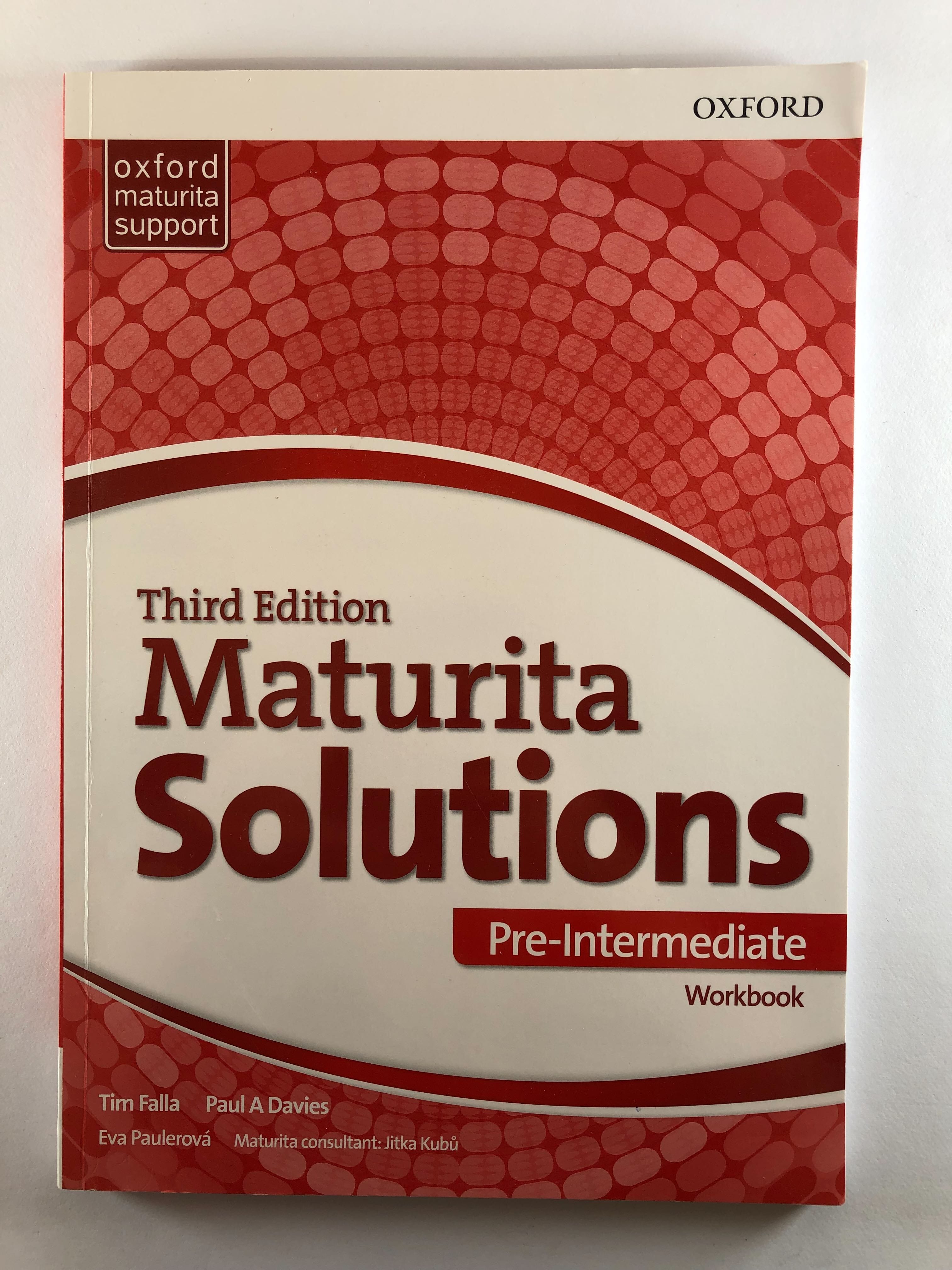 Levně Maturita Solutions Pre-intermediate Workbook (CZEch Edition) Měkká - 3. vydání