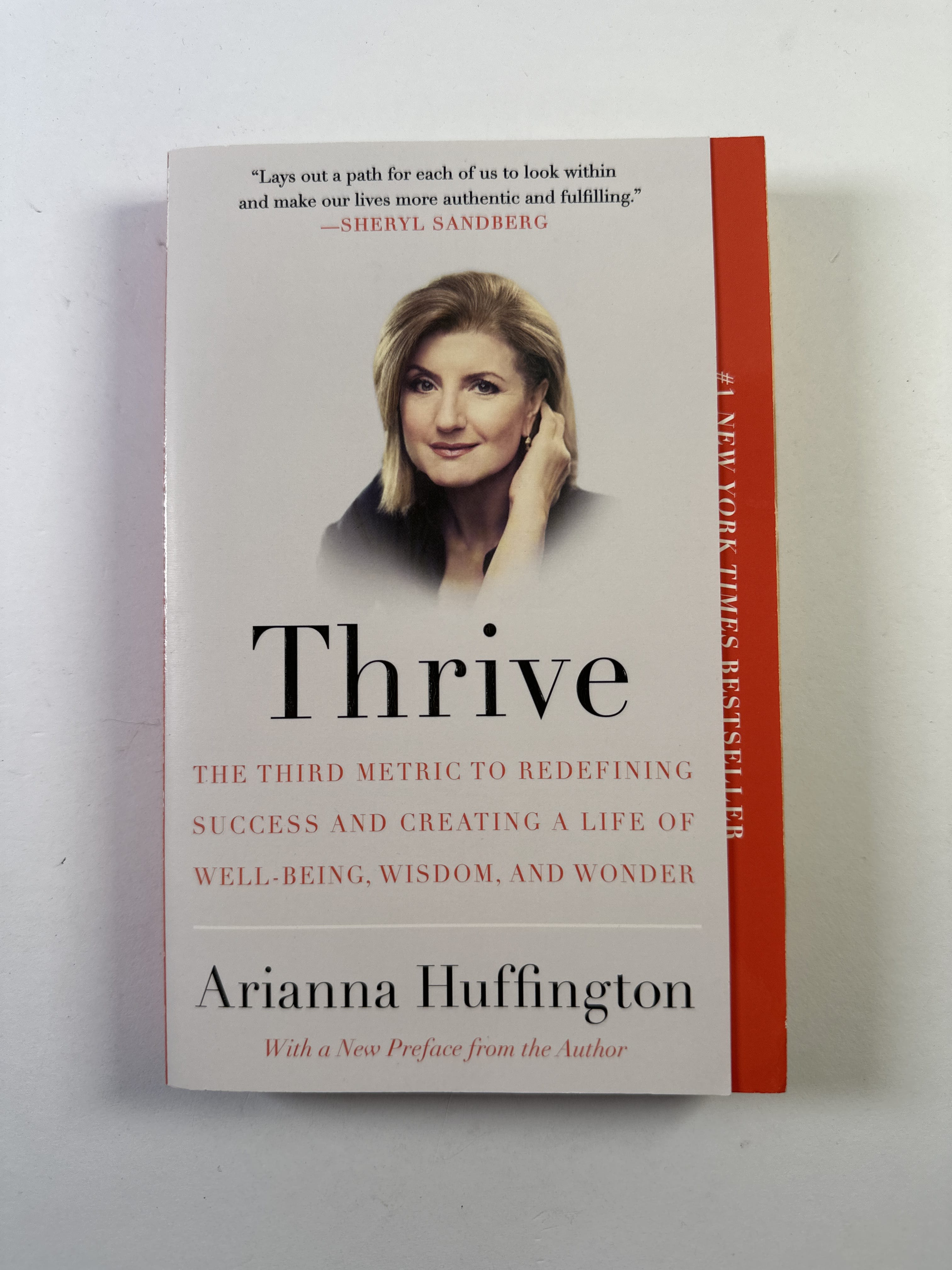 Levně Thrive: The third metric to redefiningsuccess and creating a life of well-being, wisdom and wonder