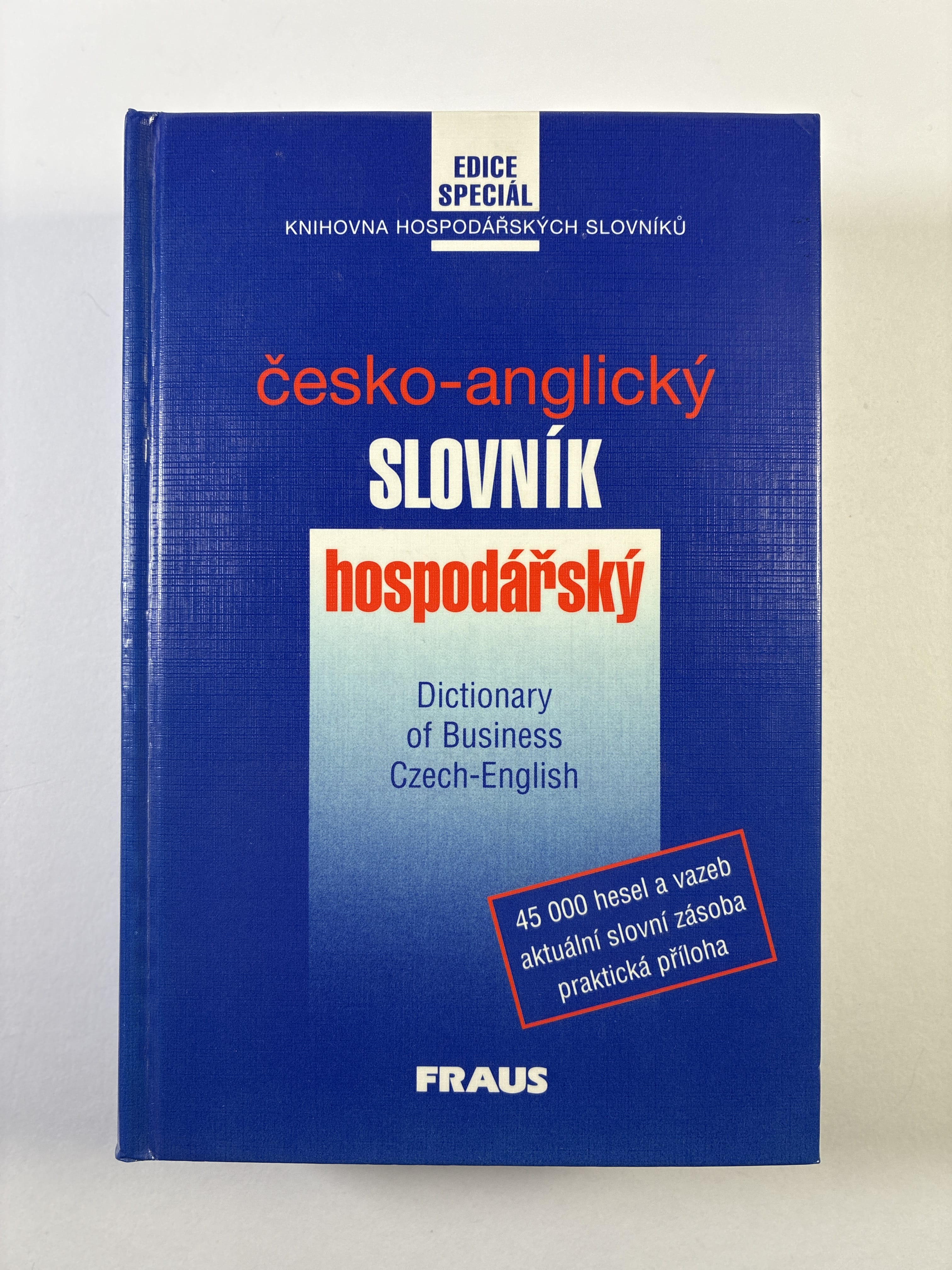 Česko-anglický hospodářský slovník - Czech-English dictionary of business