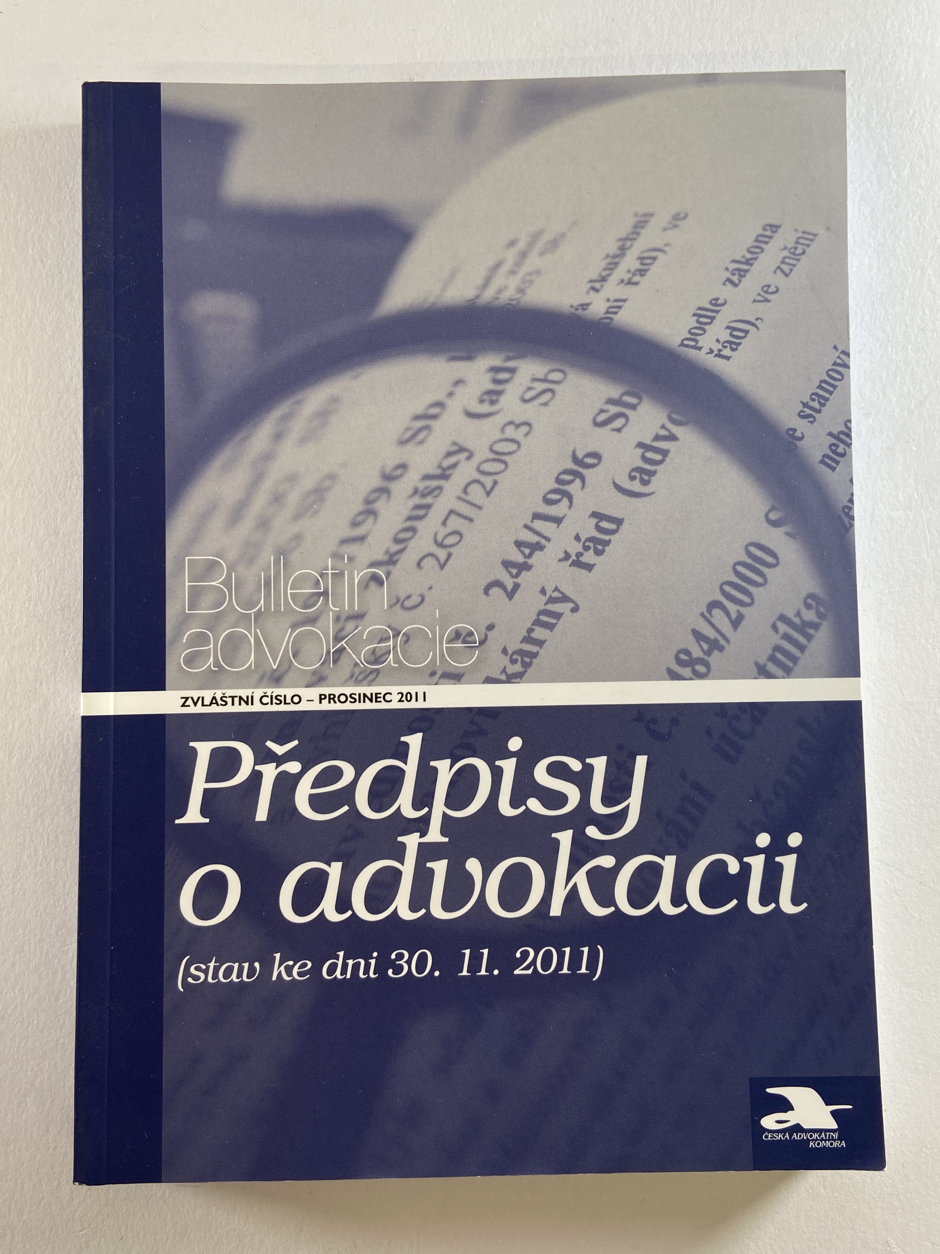 Levně Předpisy o advokacii