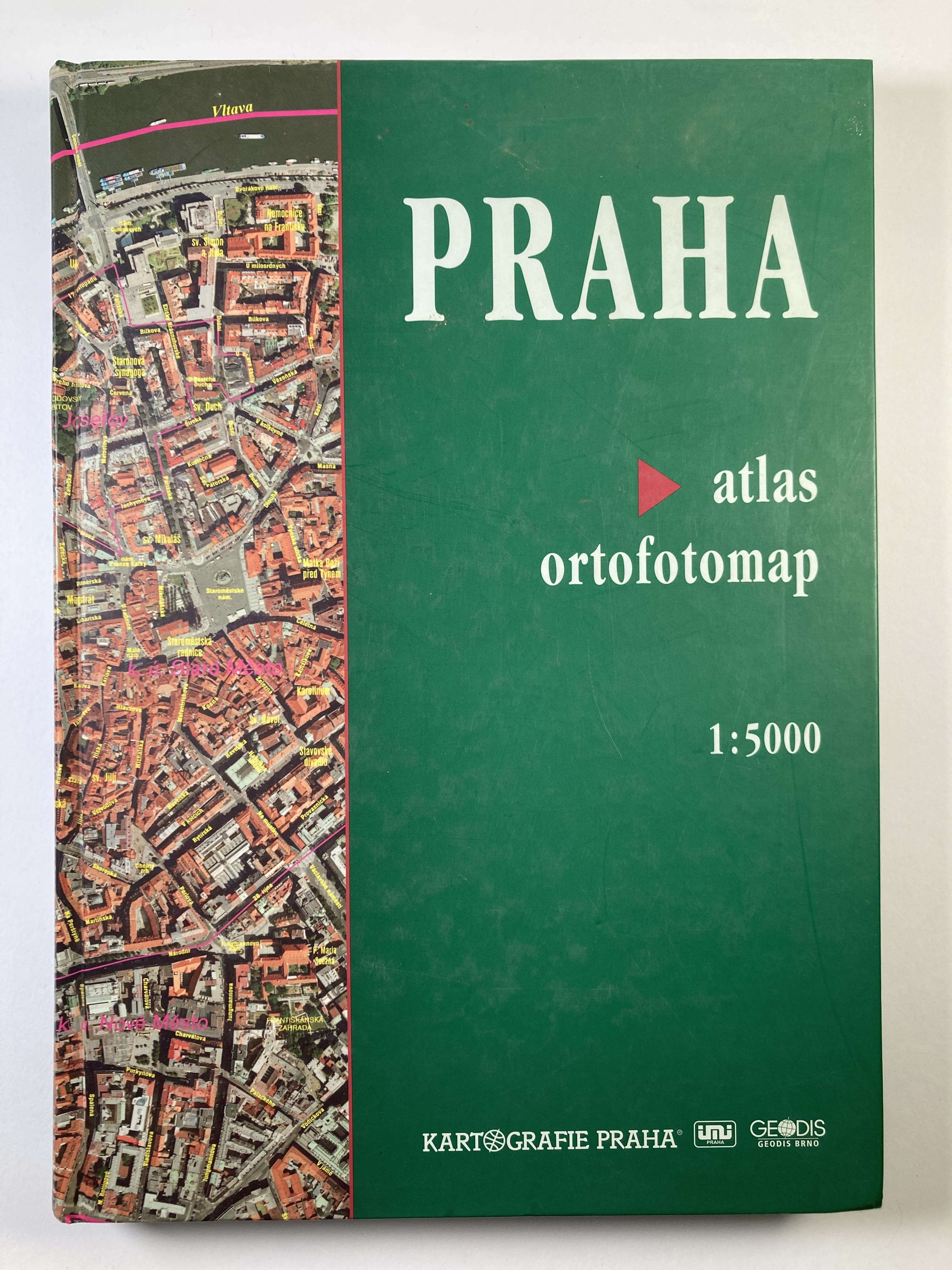 Levně Praha - atlas ortofotomap: 1 : 5000