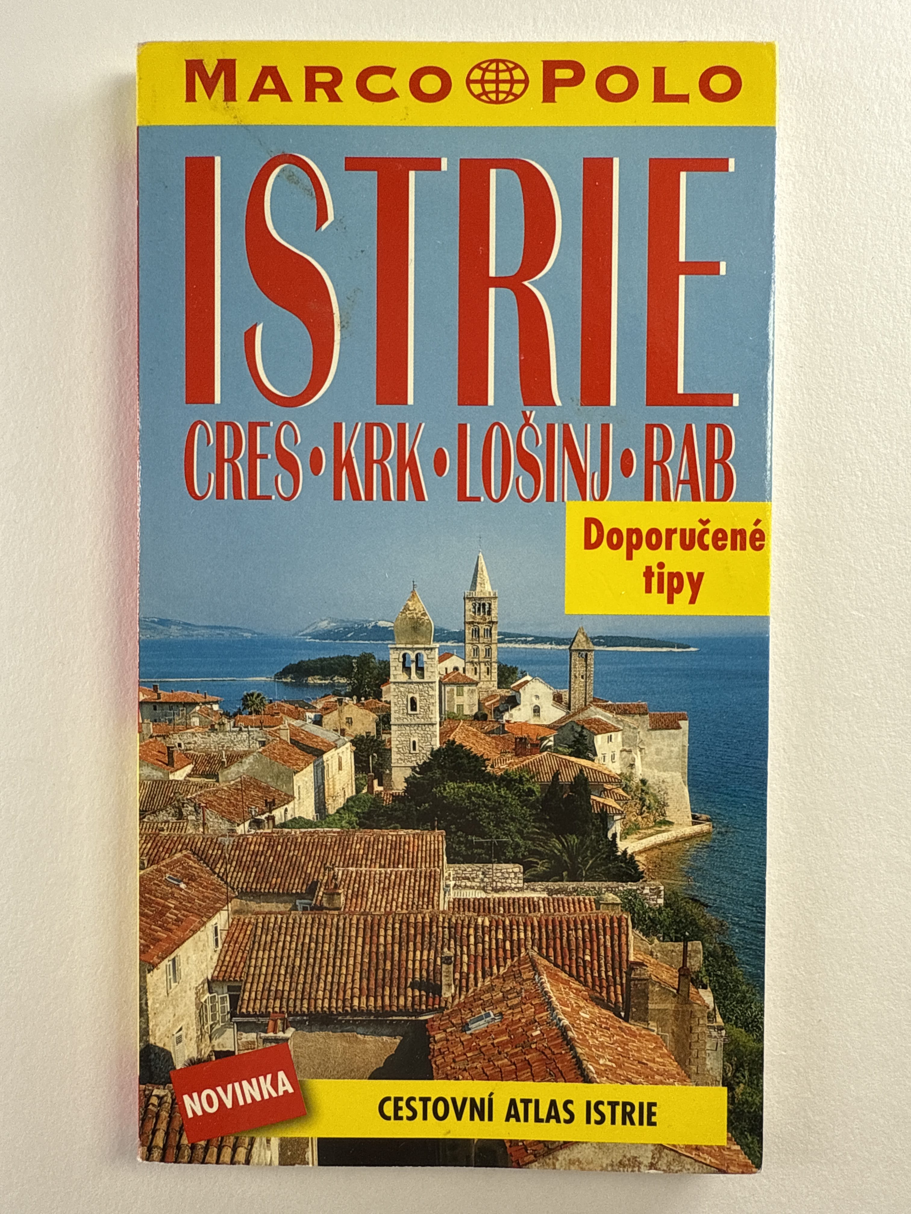 Levně Istrie: Cres, Krk, Lošinj, Rab