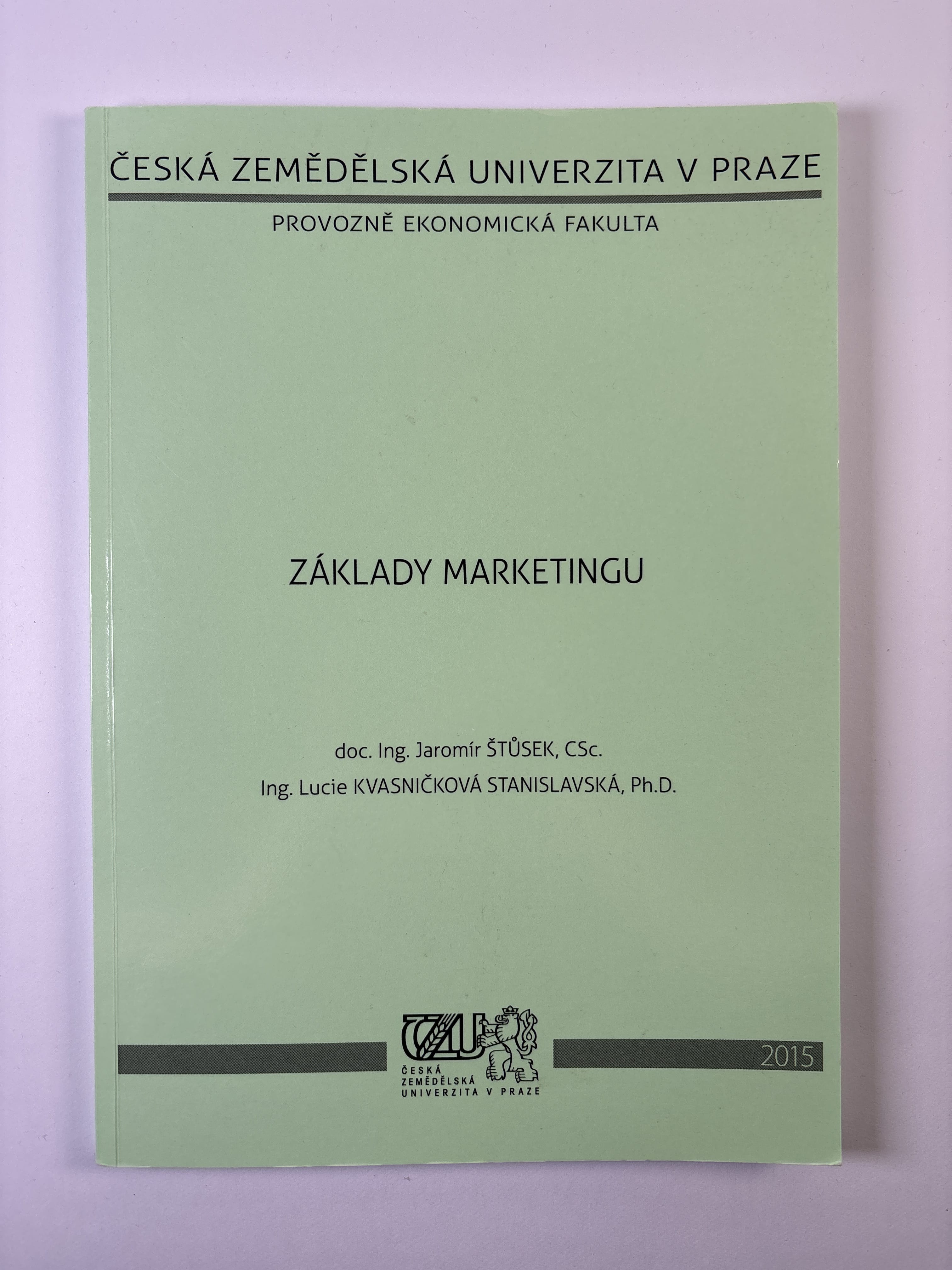Levně Základy marketingu