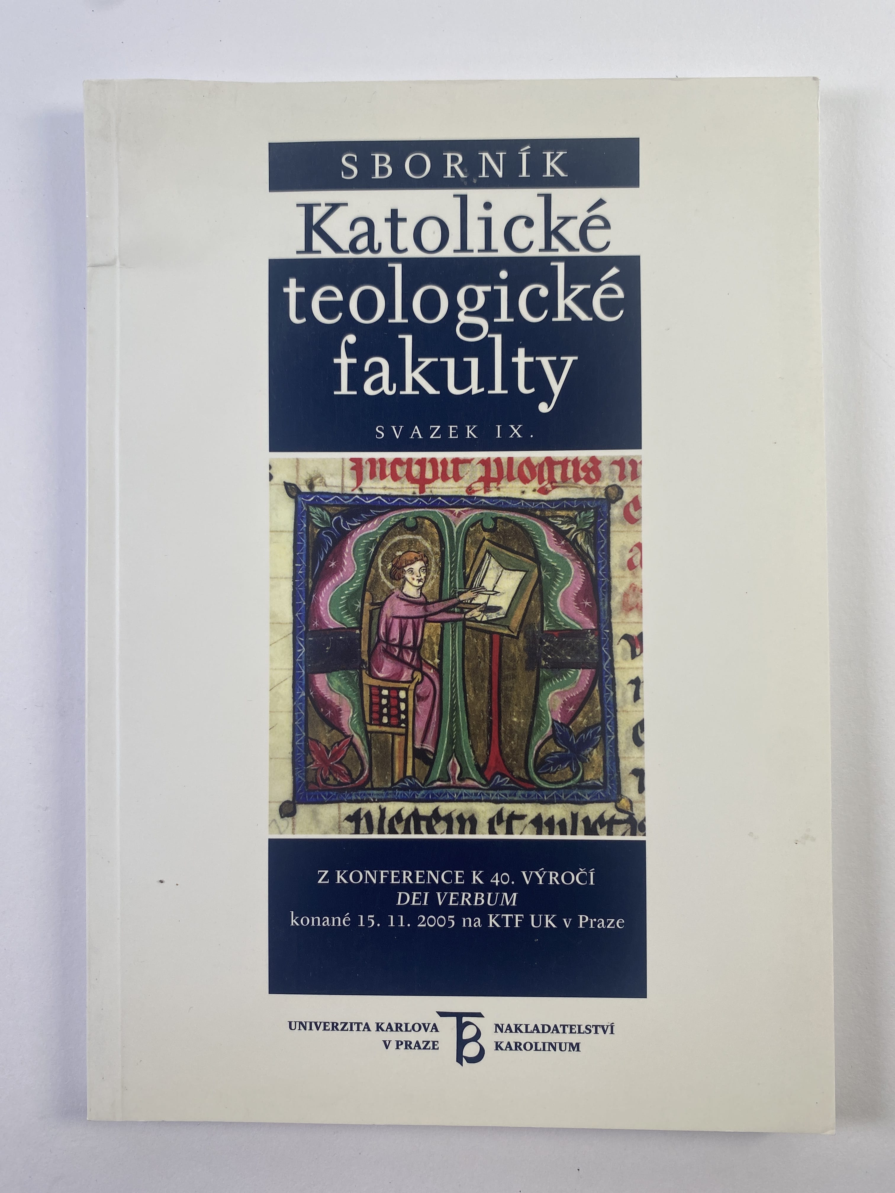 Levně Sborník Katolické teologické fakulty vazek IX.