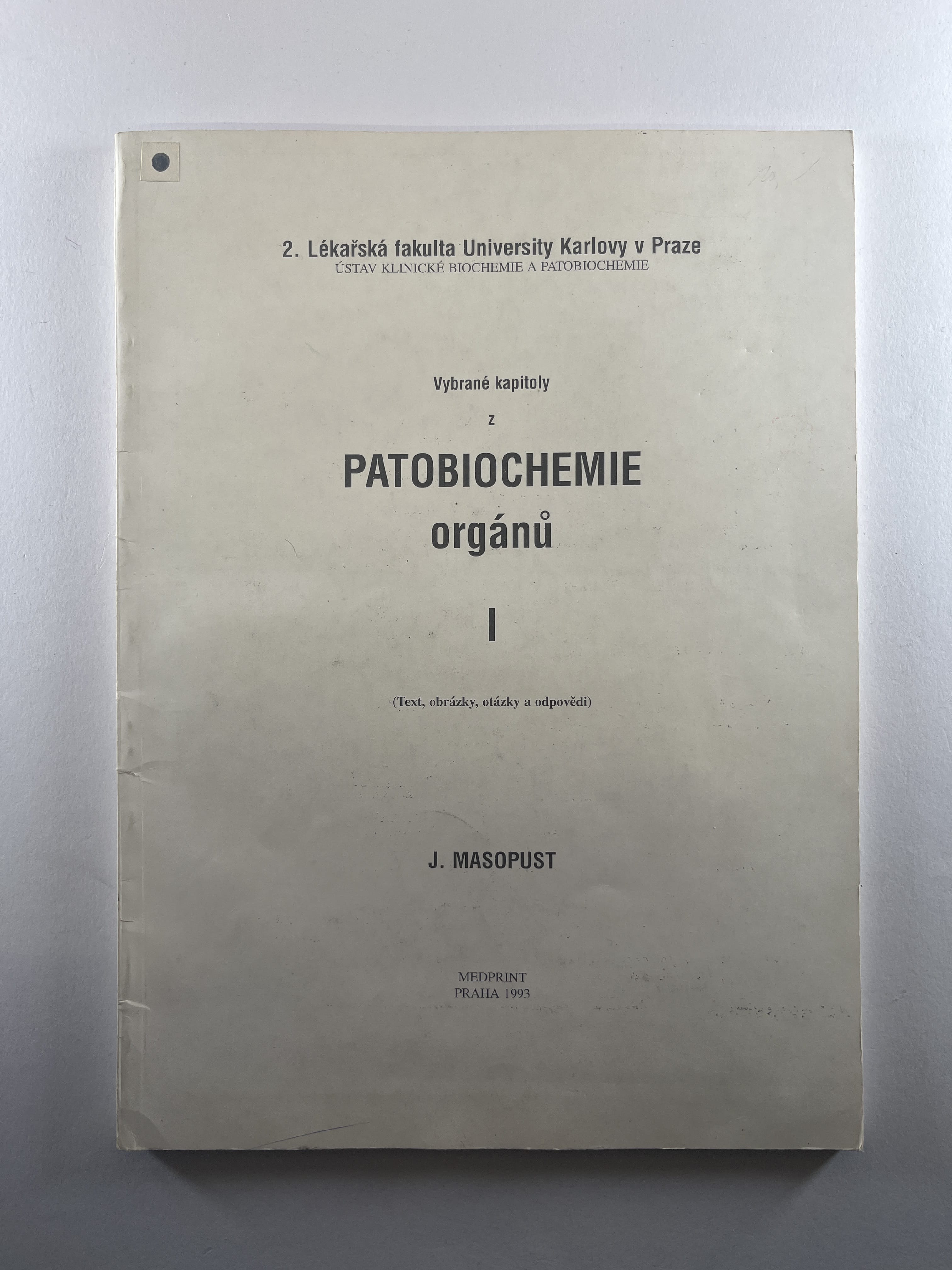 Levně Patobiochemie orgánů I