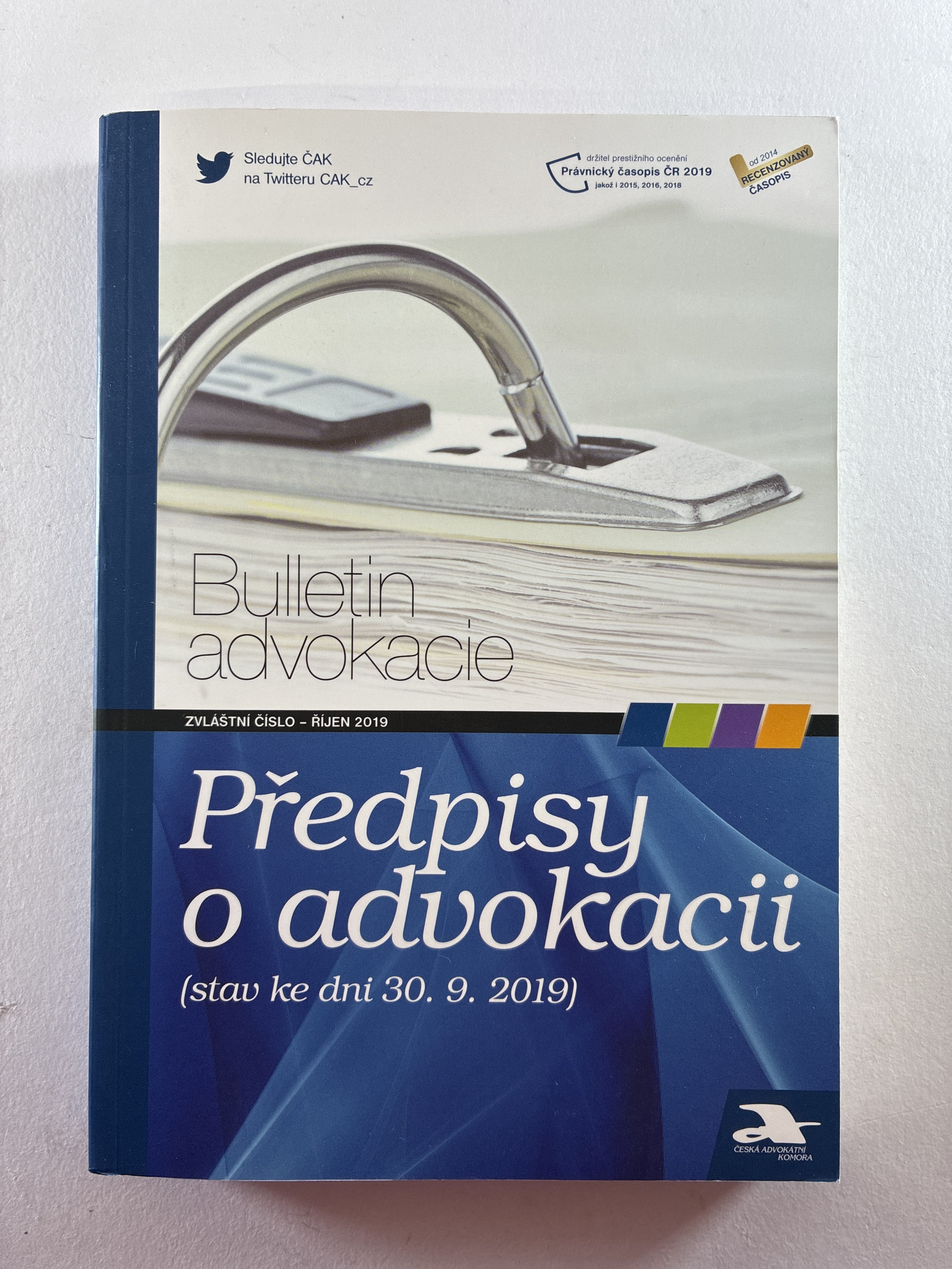 Levně Předpisy o advokacii (stav ke dni 30.9.2019)