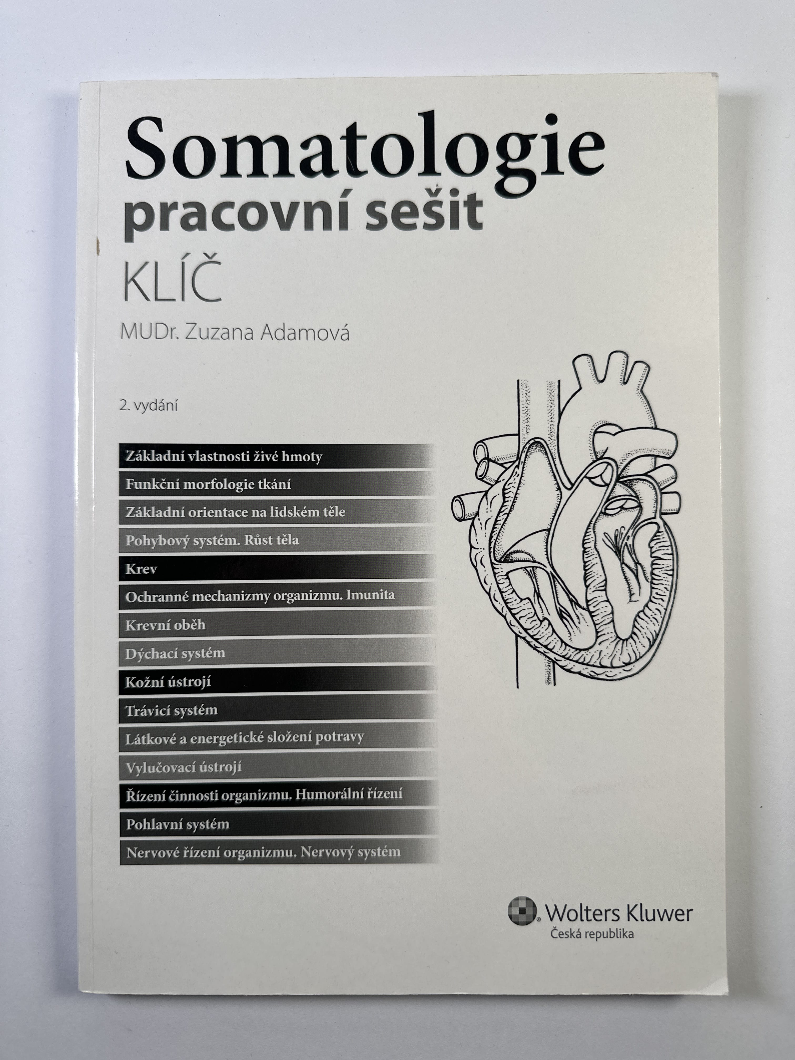 Somatologie: pracovní sešit - Klíč