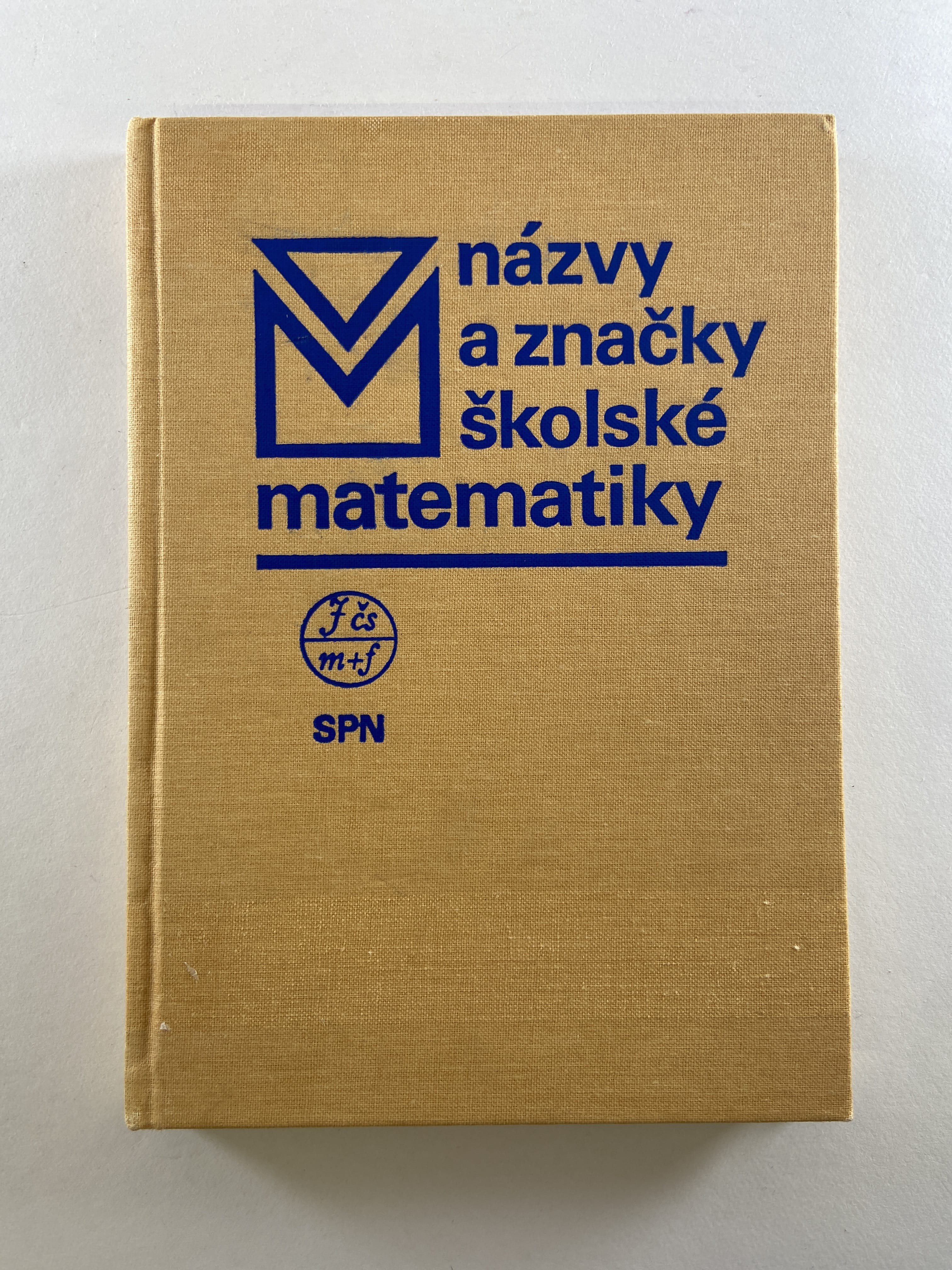 Názvy a značky školské matematiky - Pevná (1988)