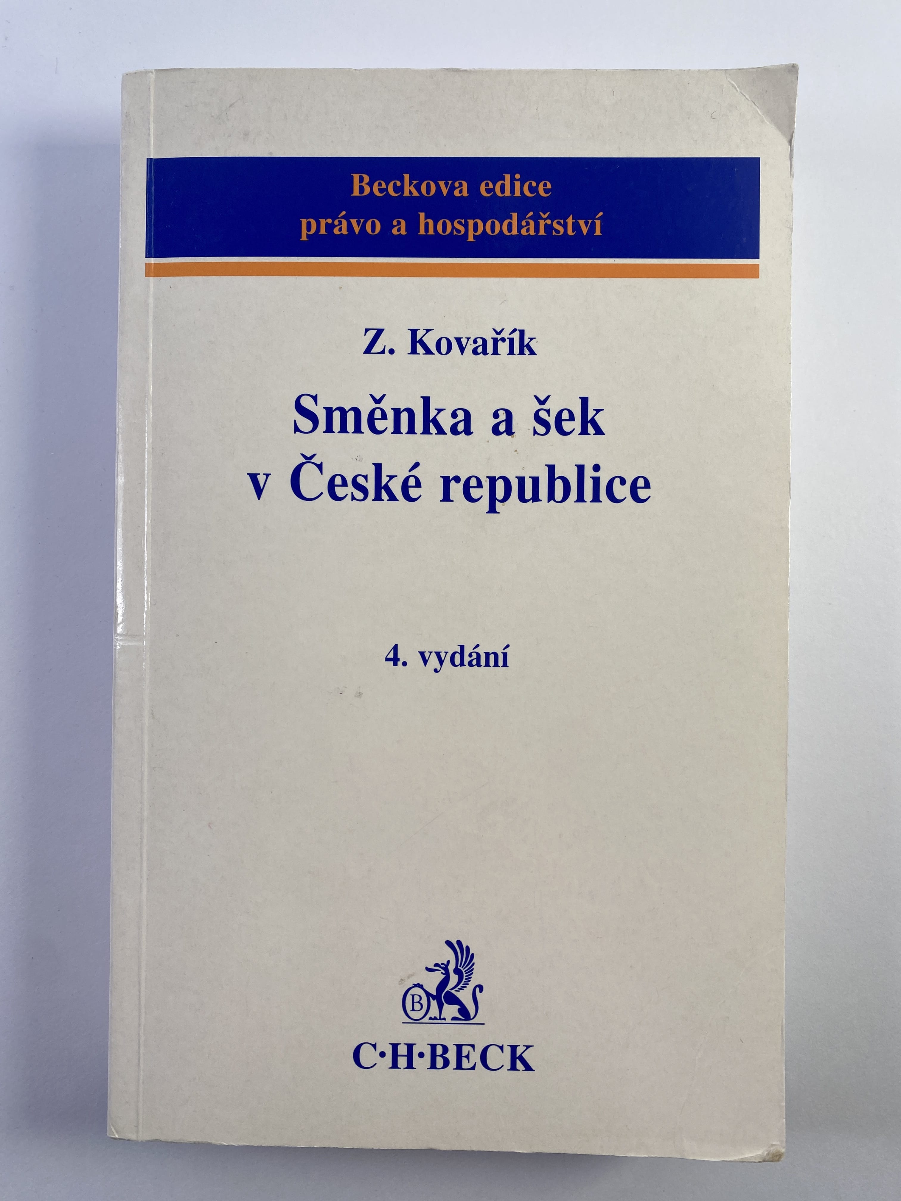 Levně Směnka a šek v České republice