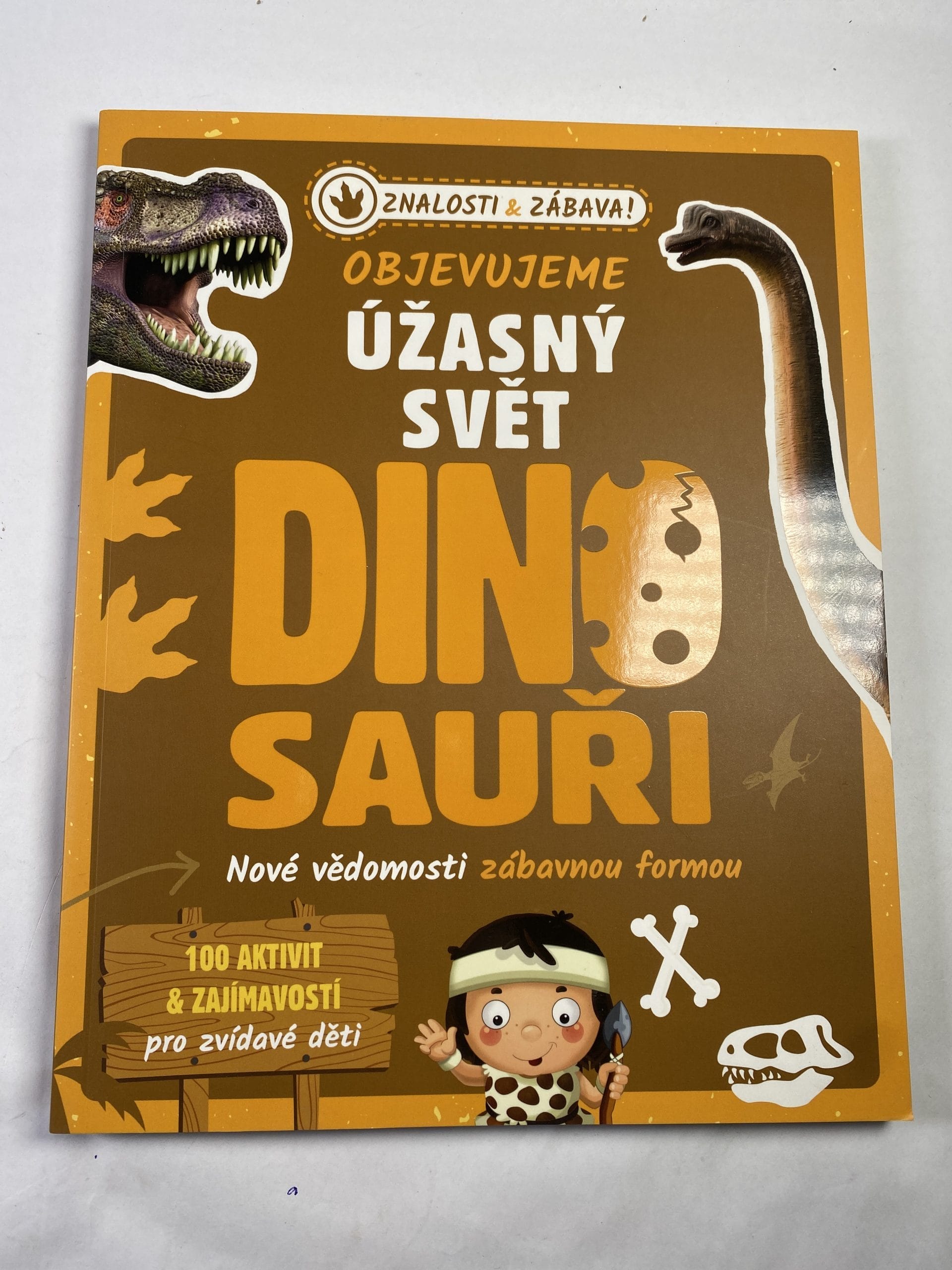 Levně Objevujeme úžasný svět dinosauři Měkká