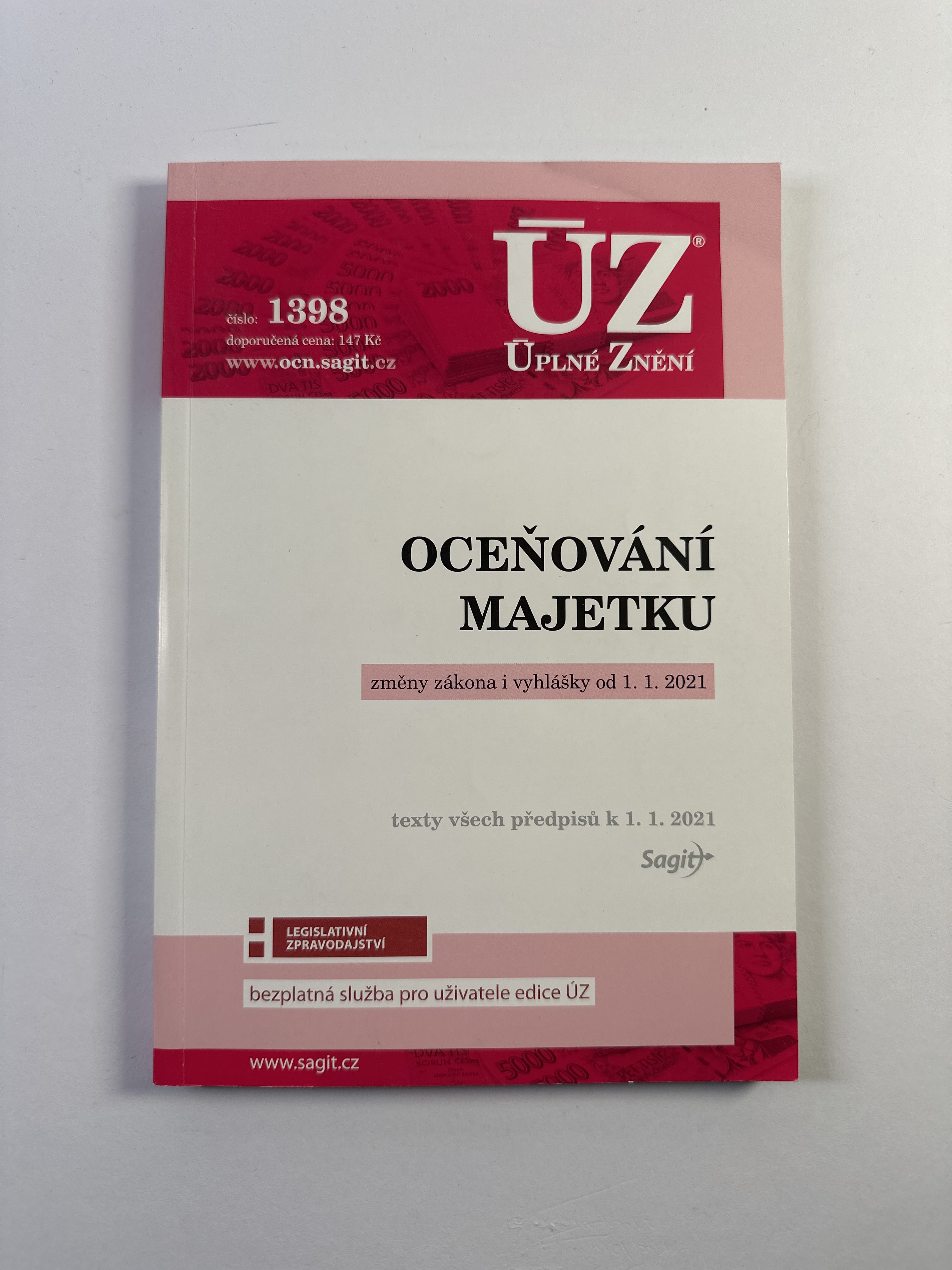 Levně ÚZ 1398: Oceňování majetku