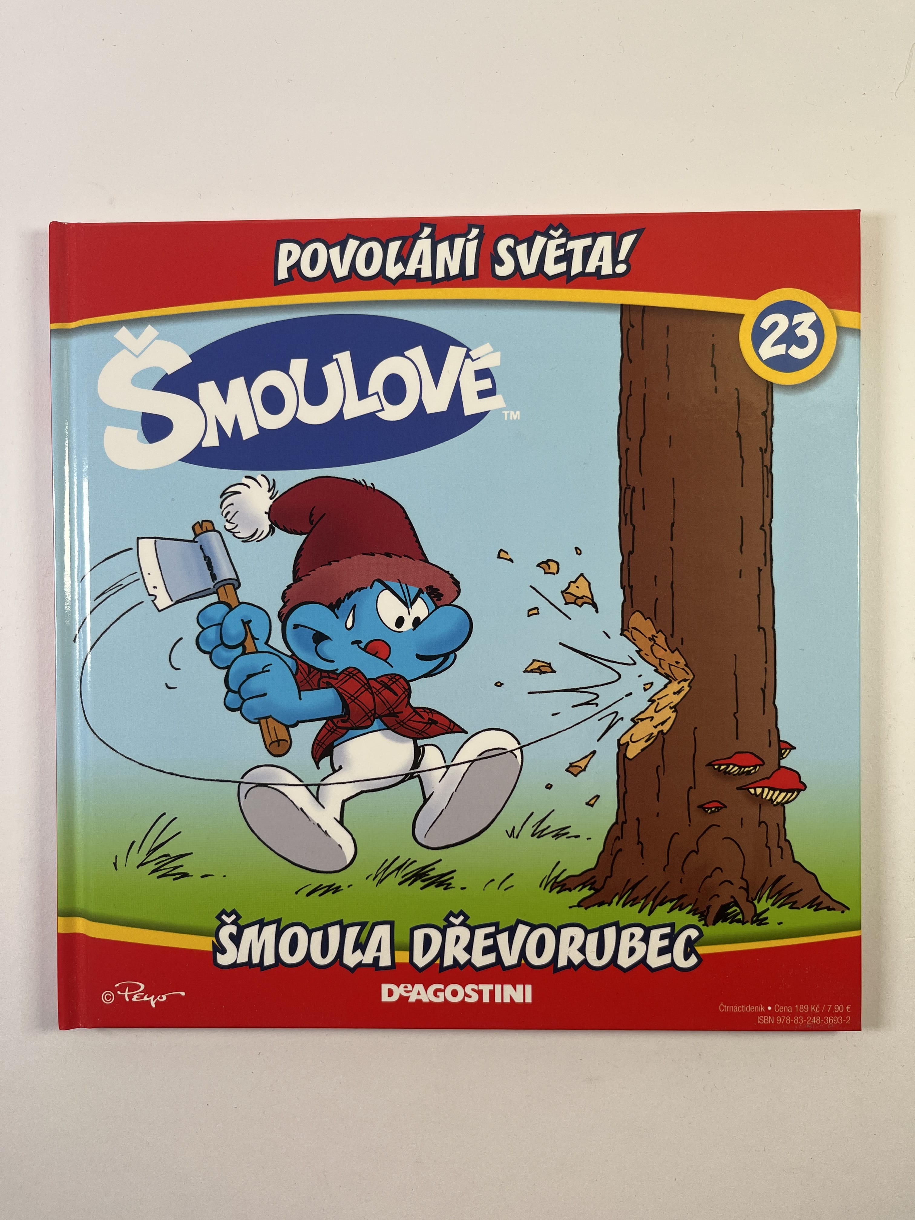Levně Šmoulové 23: Povolání světa - Šmoula dřevorubec Vydání neuvedeno