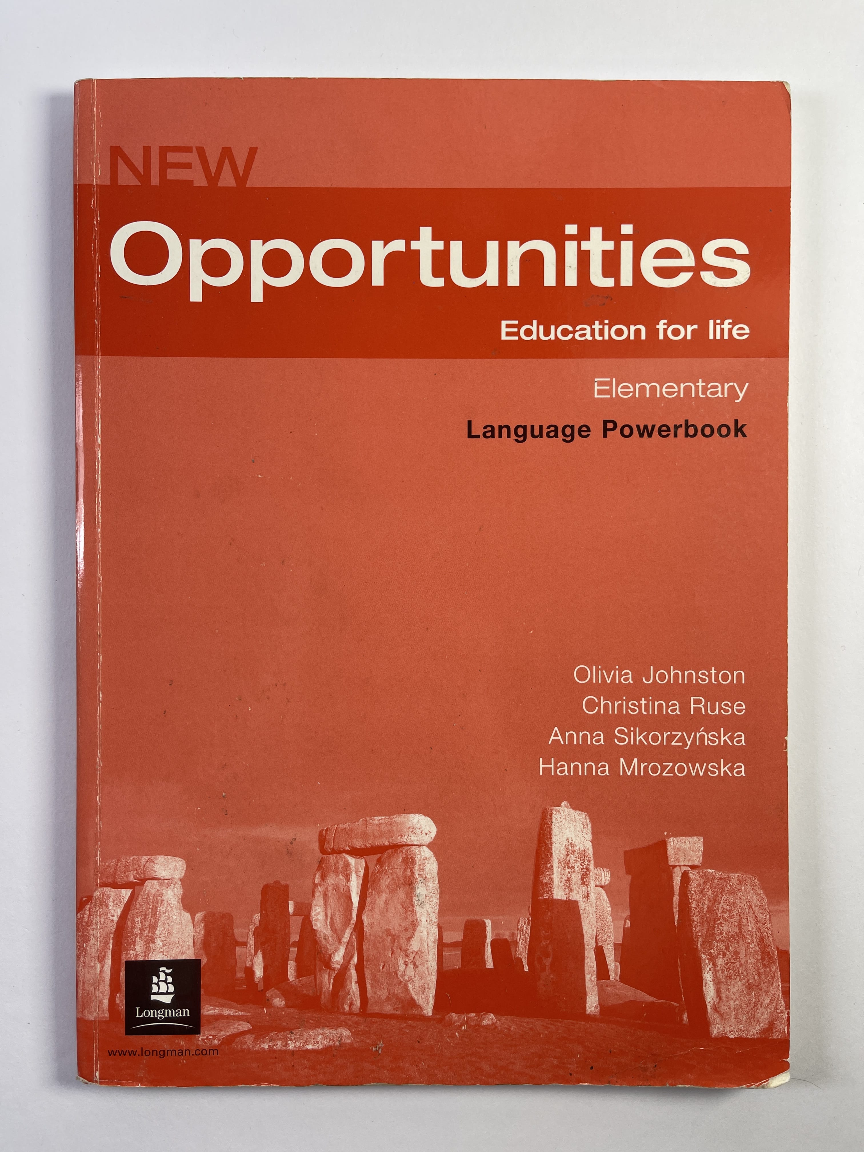 Levně New Opportunities Education For Life - Elementary Language Powerbook