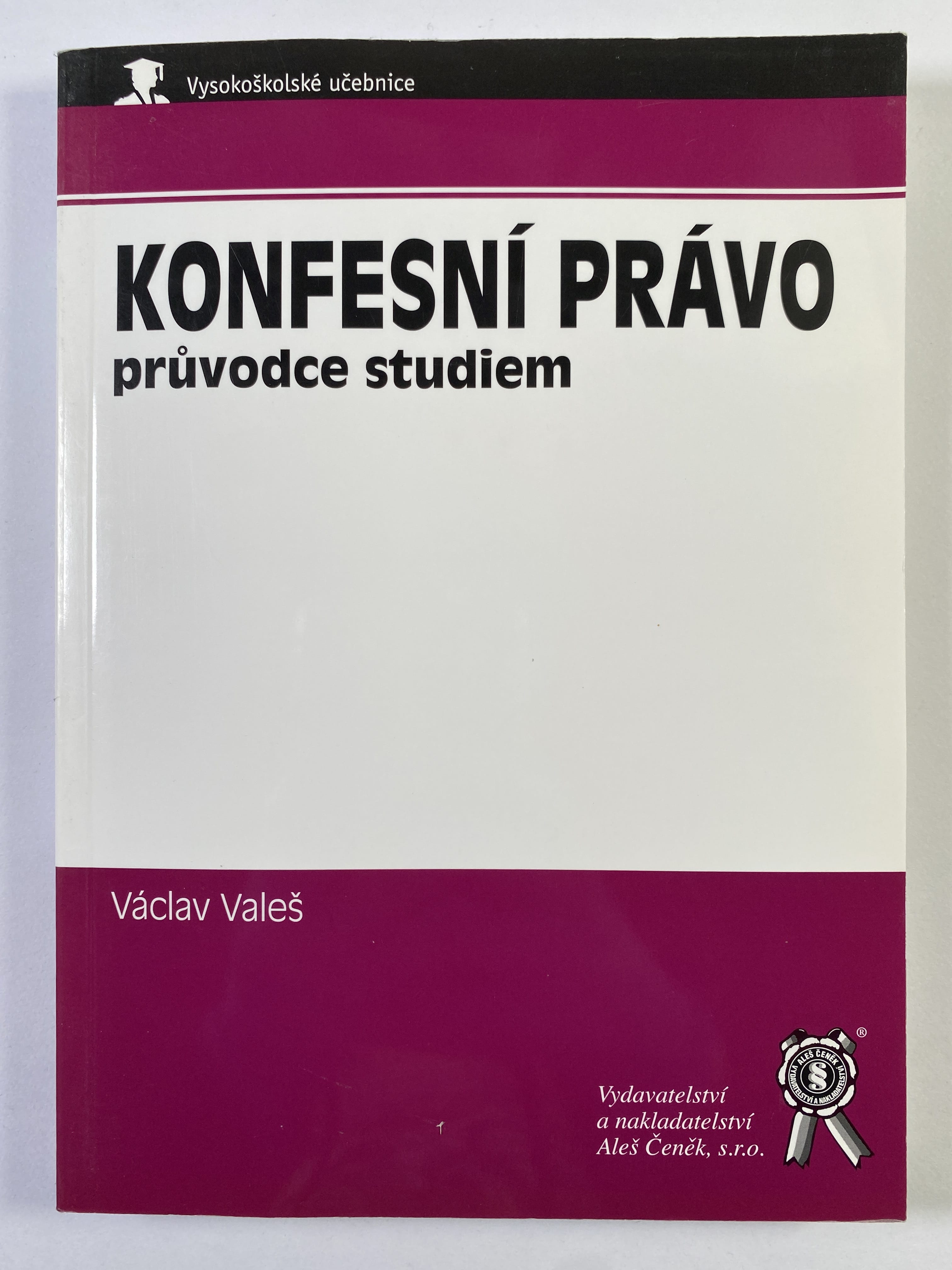 Levně Konfesní právo - Průvodce studiem