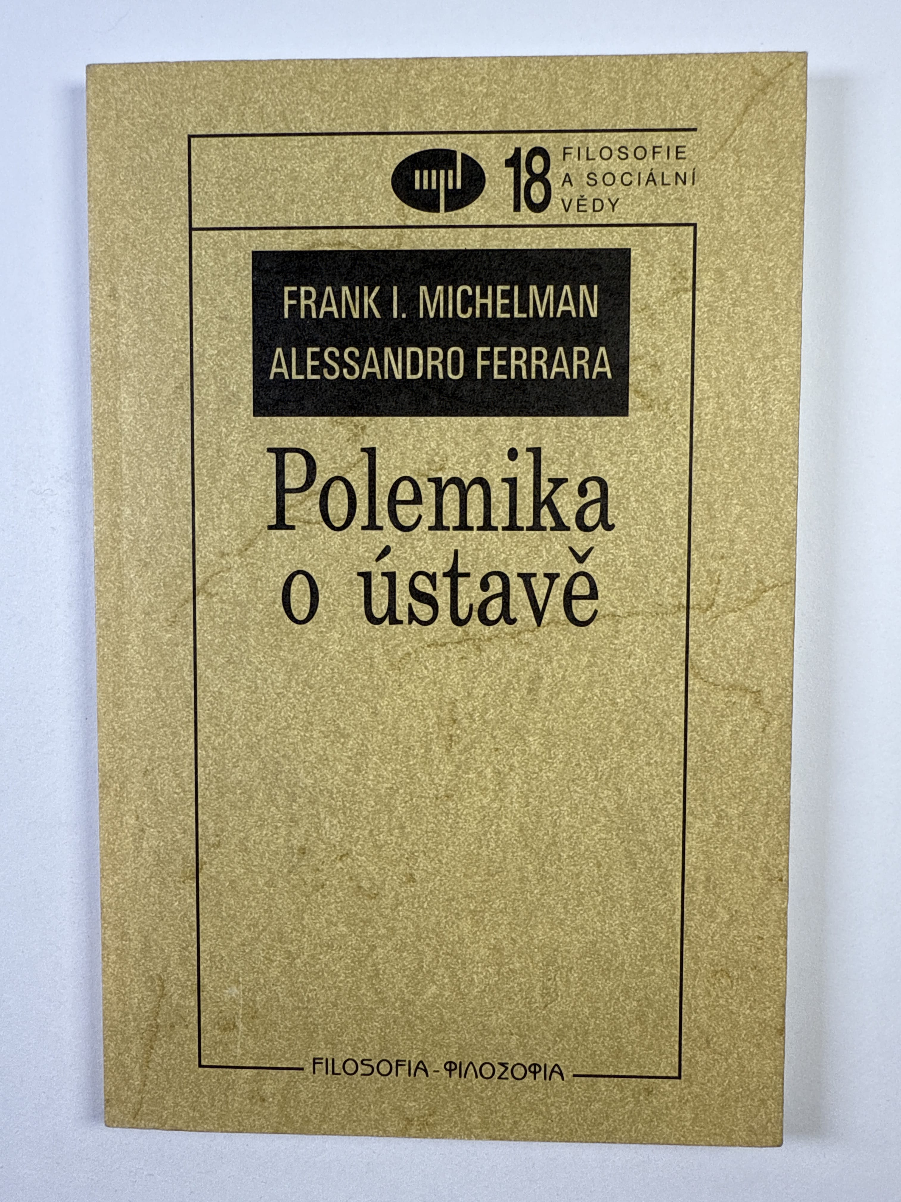 Levně Polemika o ústavě