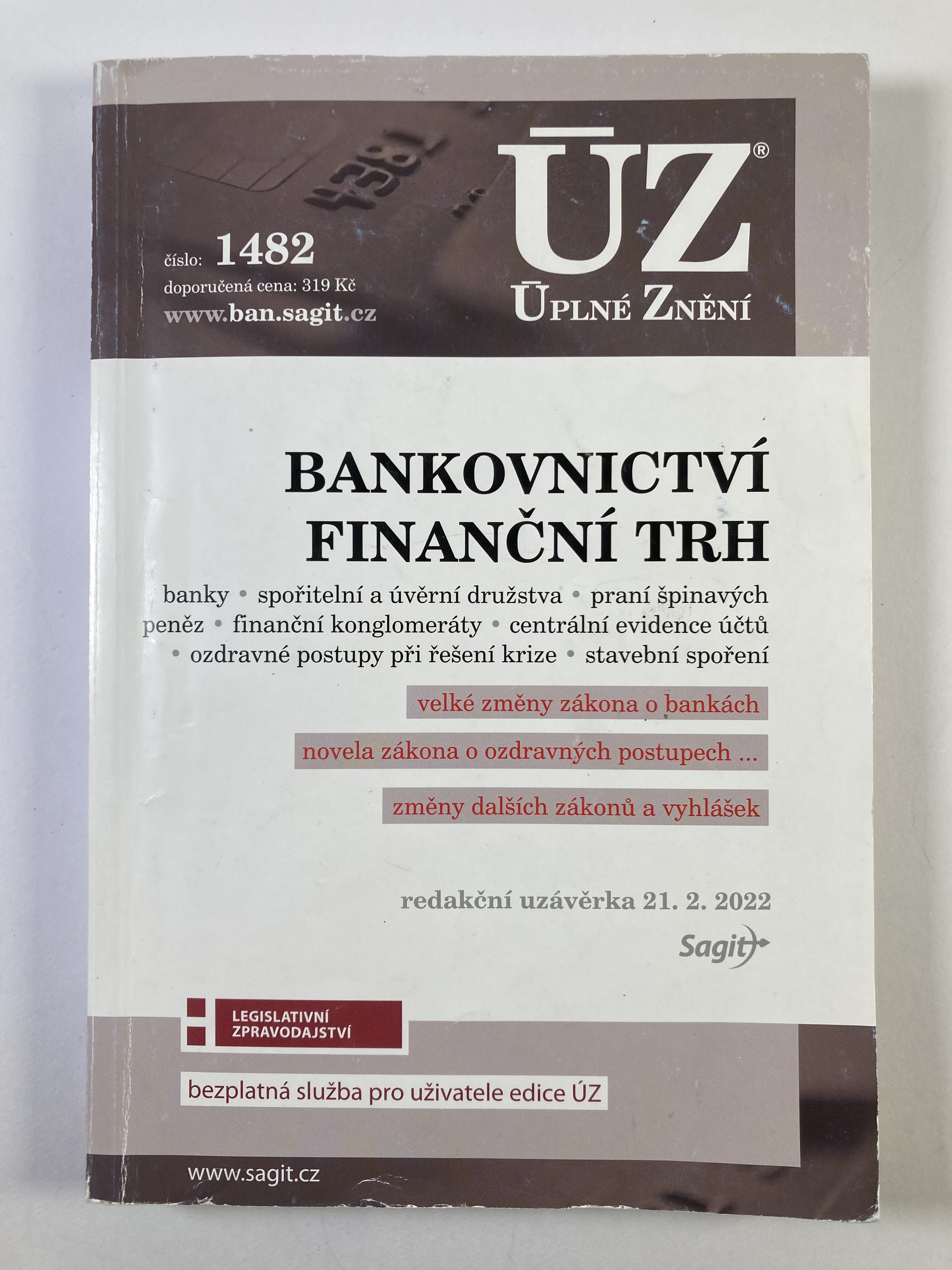 Levně Bankovnictví / Finanční trh