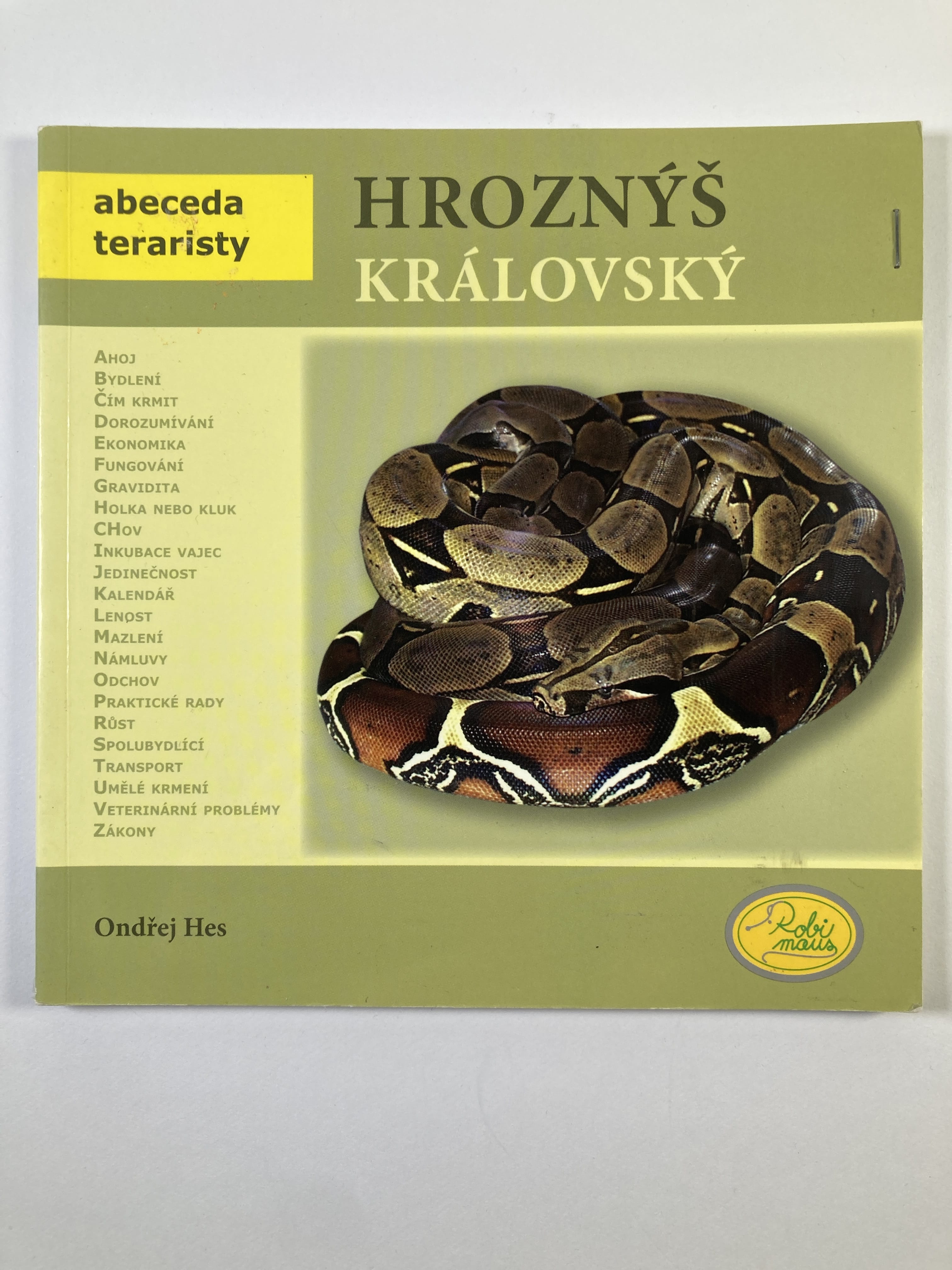 Levně Hroznýš královský