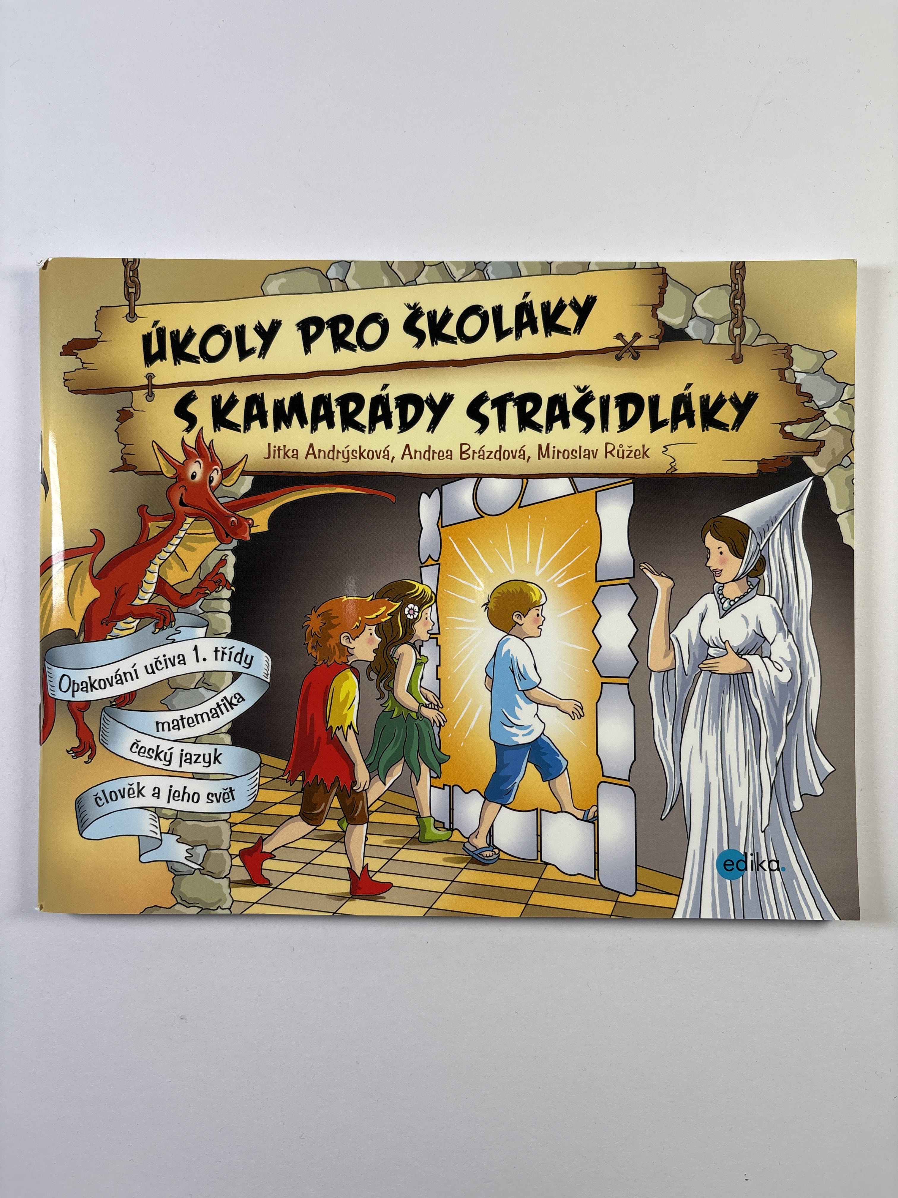 Úkoly pro školáky s kamarády strašidláky Měkká 2020